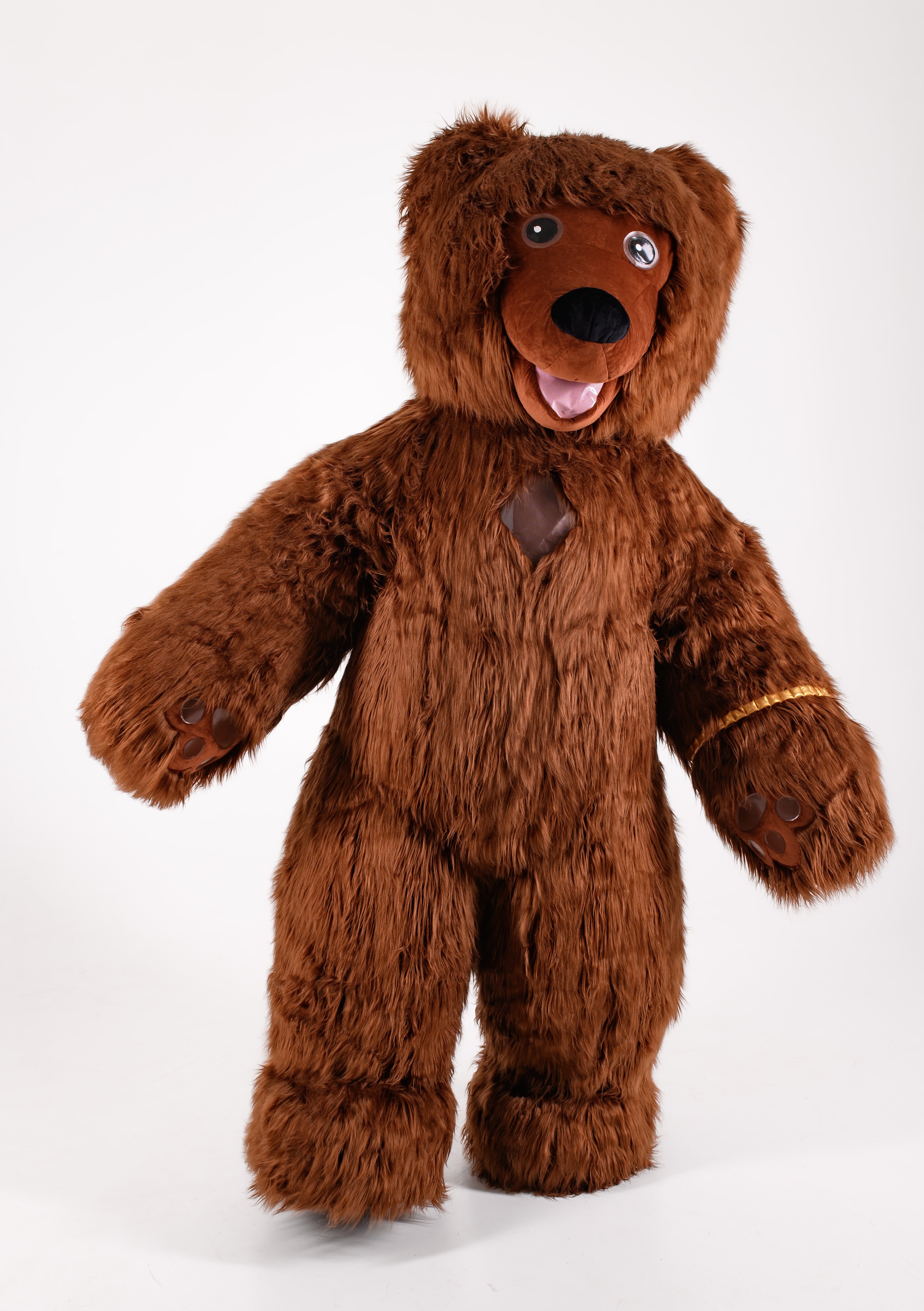 Inflatable Dancing Bear Mascot with clothes