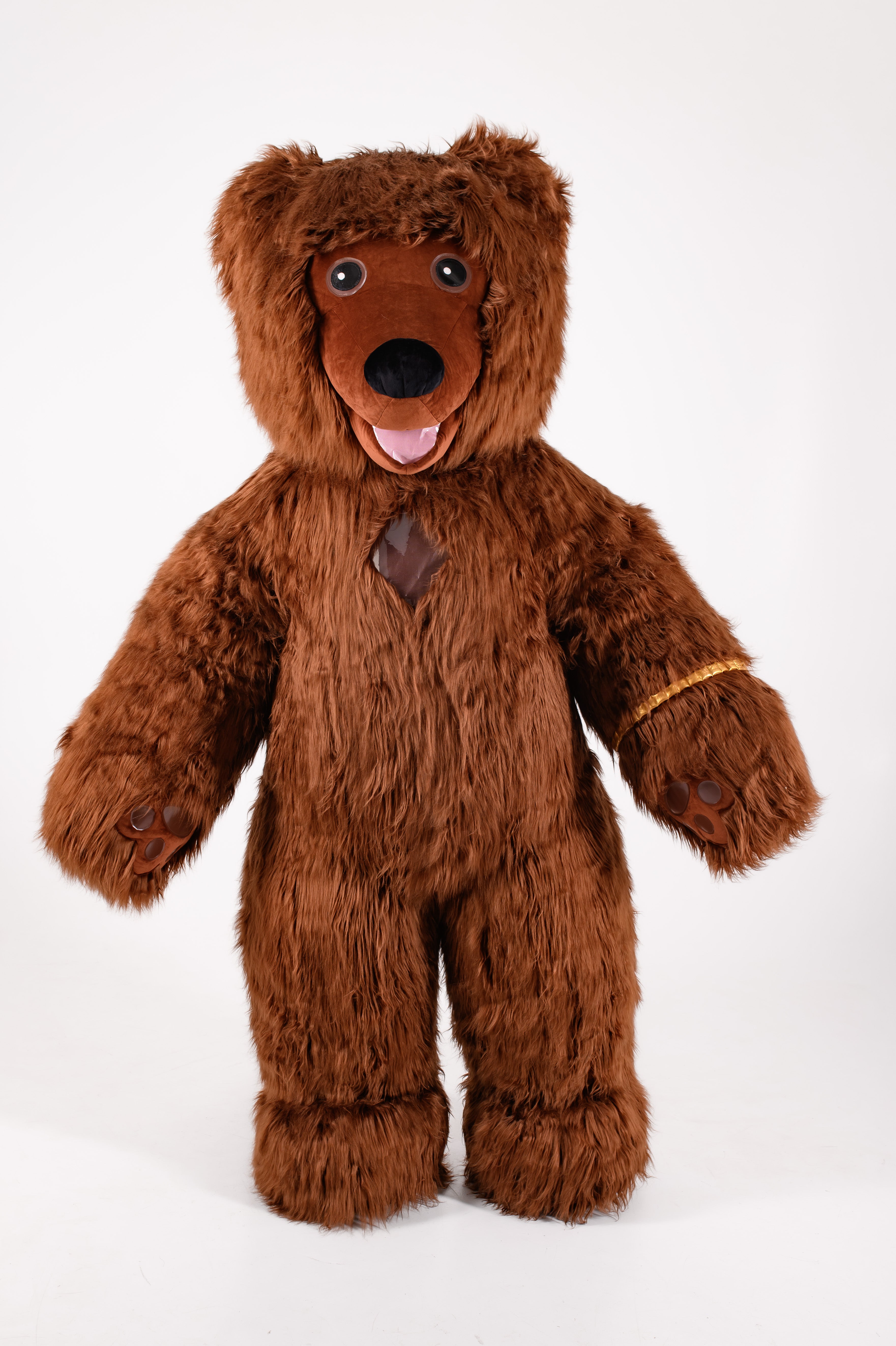 Inflatable Dancing Bear Mascot with clothes