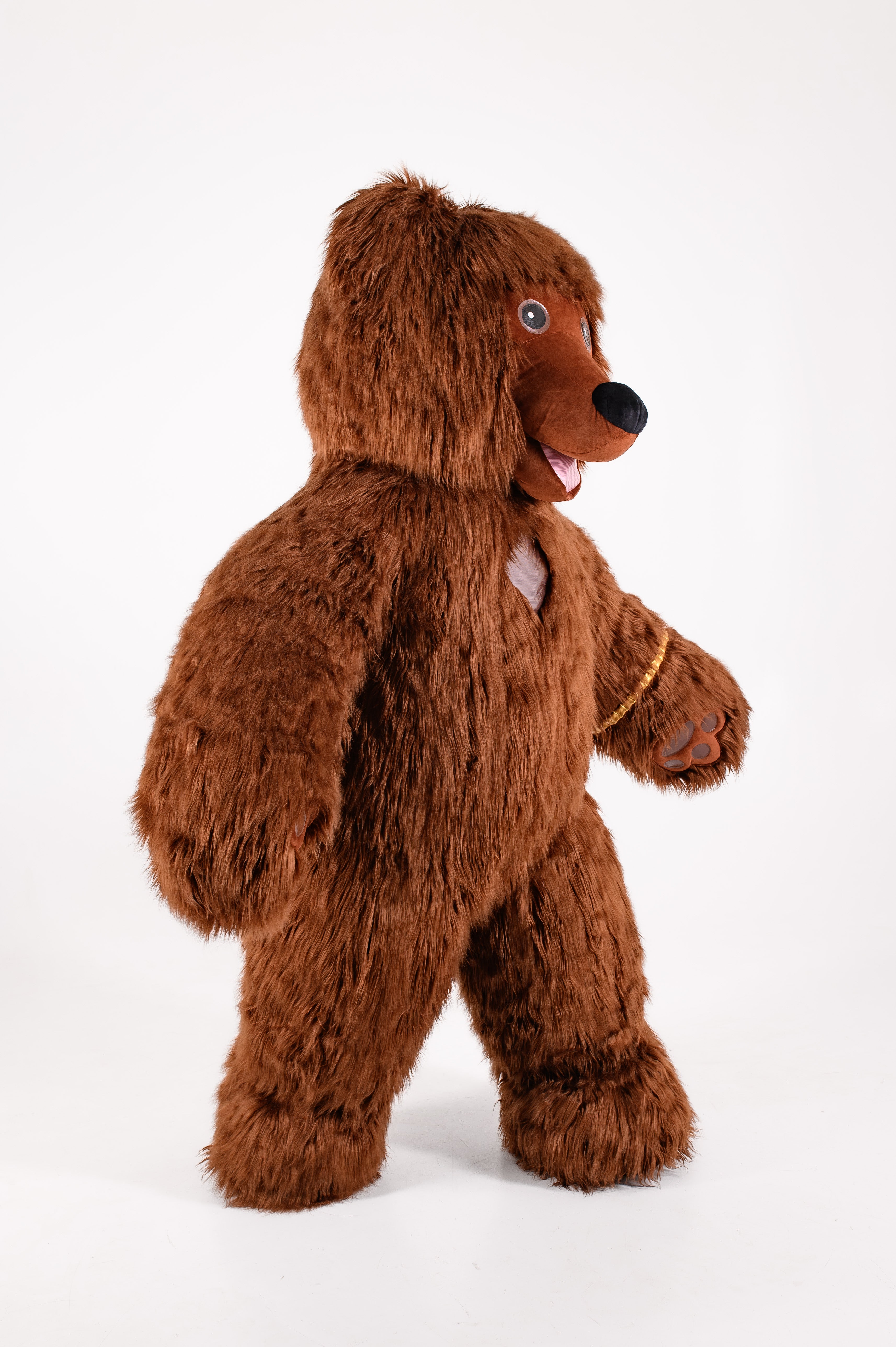 Inflatable Dancing Bear Mascot with clothes