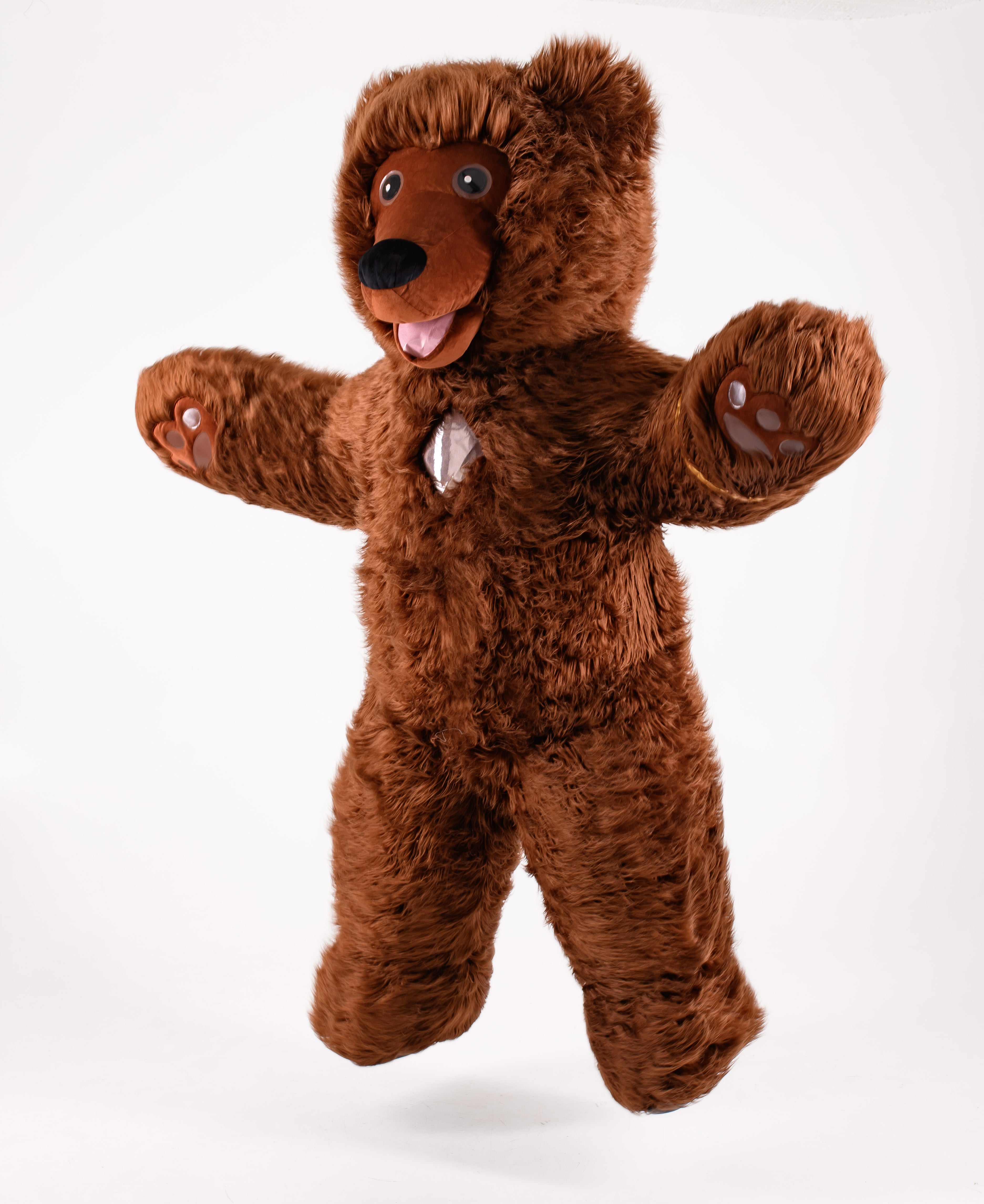 Inflatable Dancing Bear Mascot with clothes