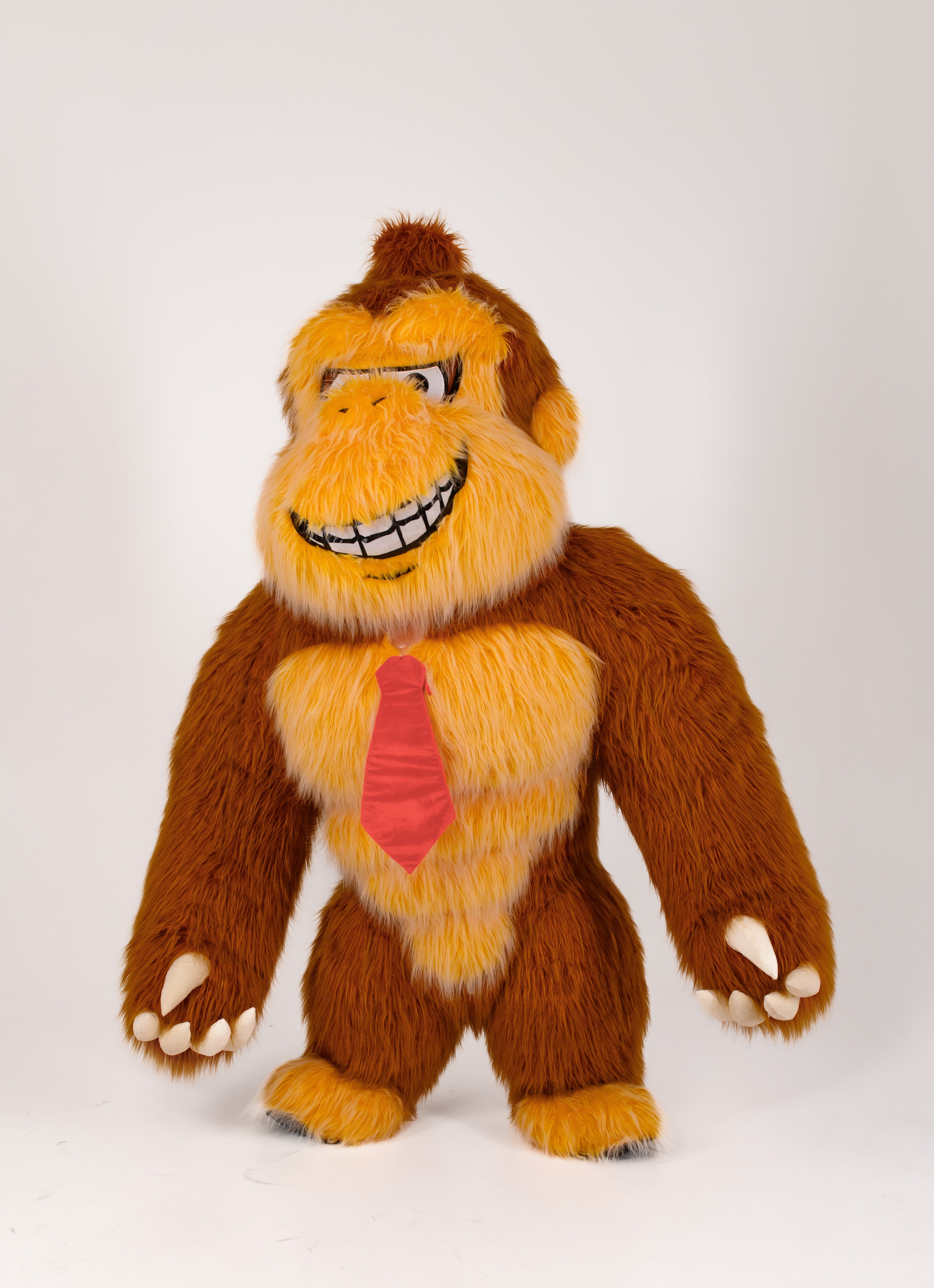 Inflatable Gorilla Mascot in T-shirt
