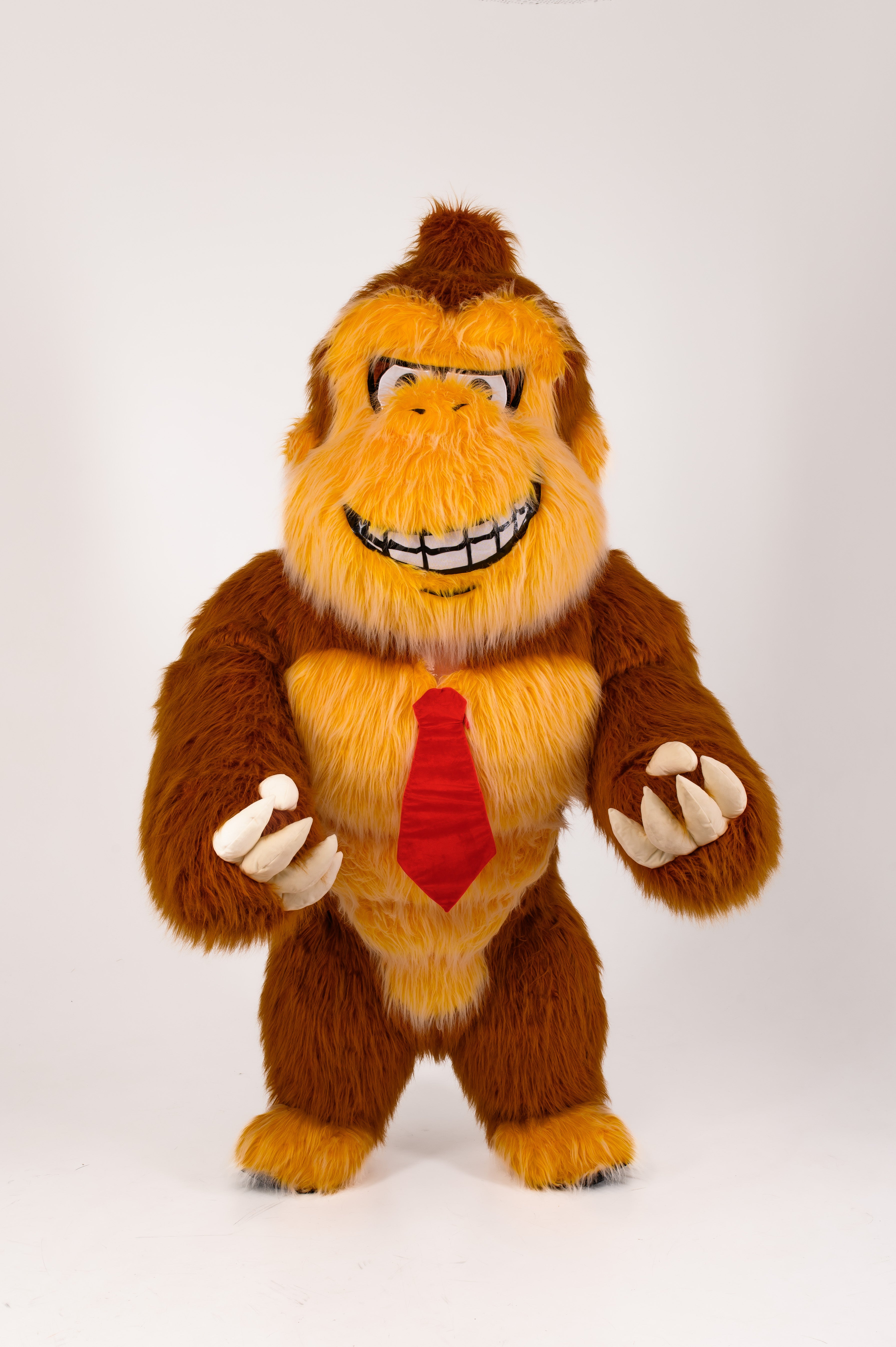 Inflatable Gorilla Mascot in T-shirt