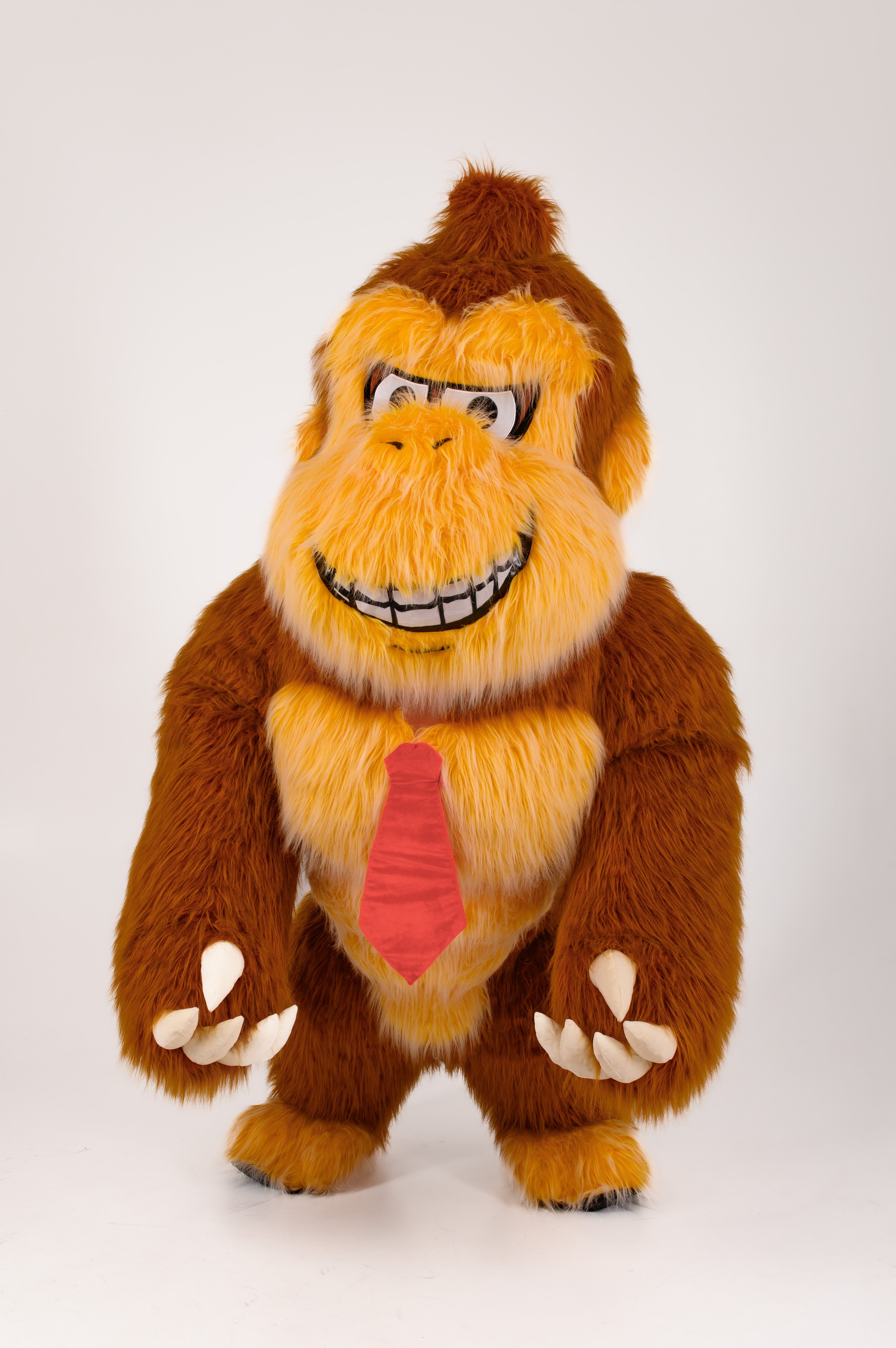 Inflatable Gorilla Mascot in T-shirt