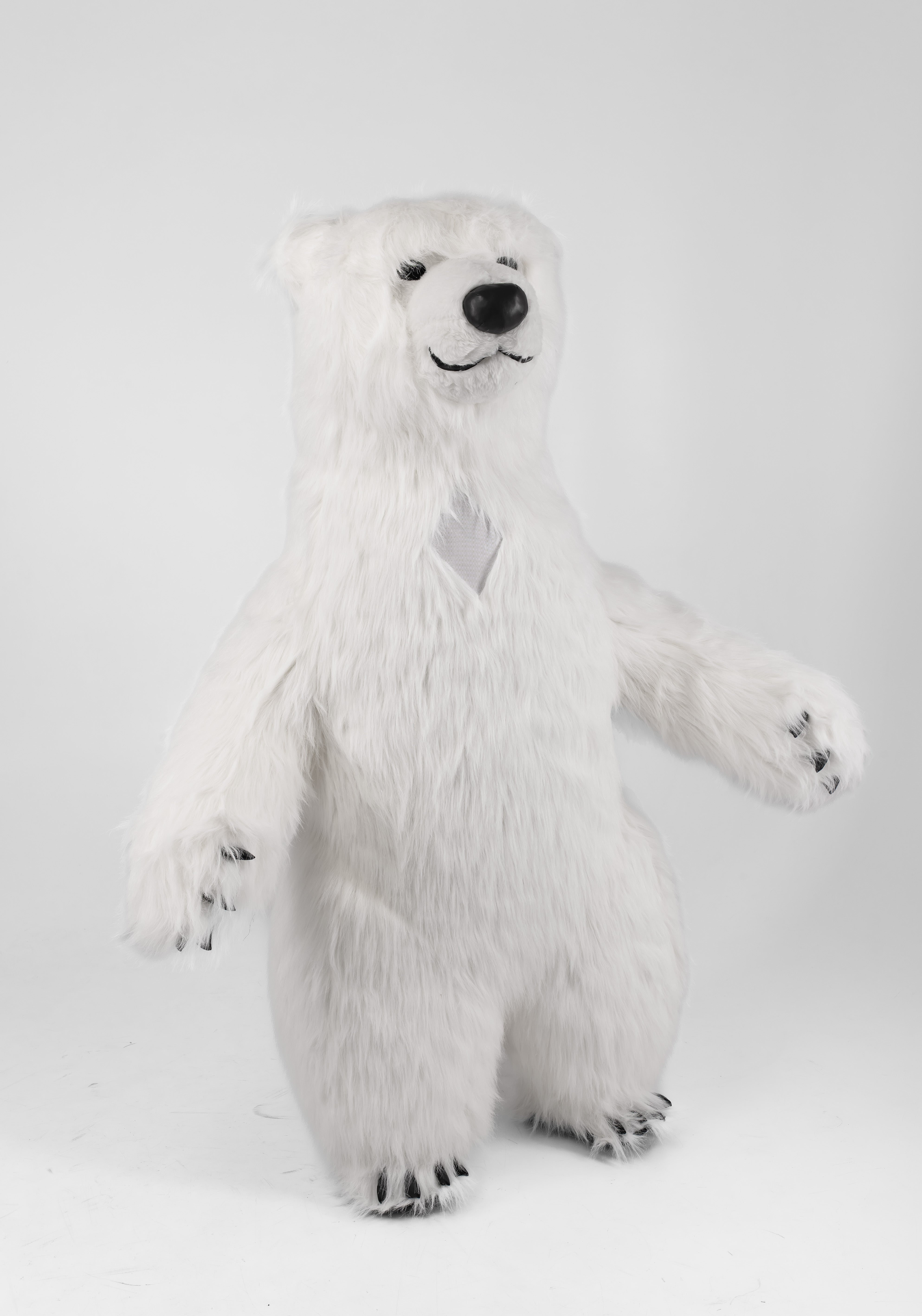 Inflatable White Bear Mascot