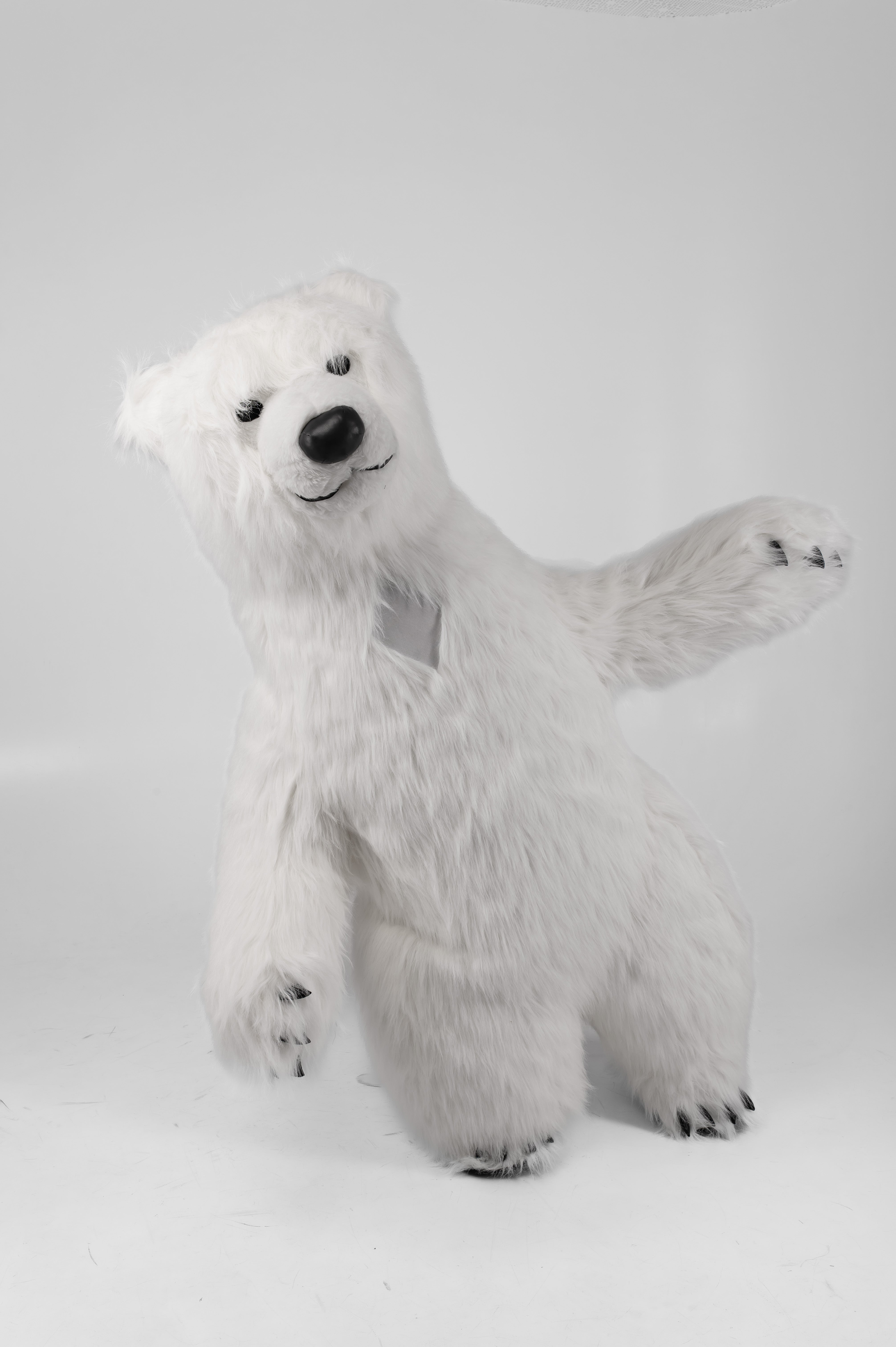 Inflatable White Bear Mascot