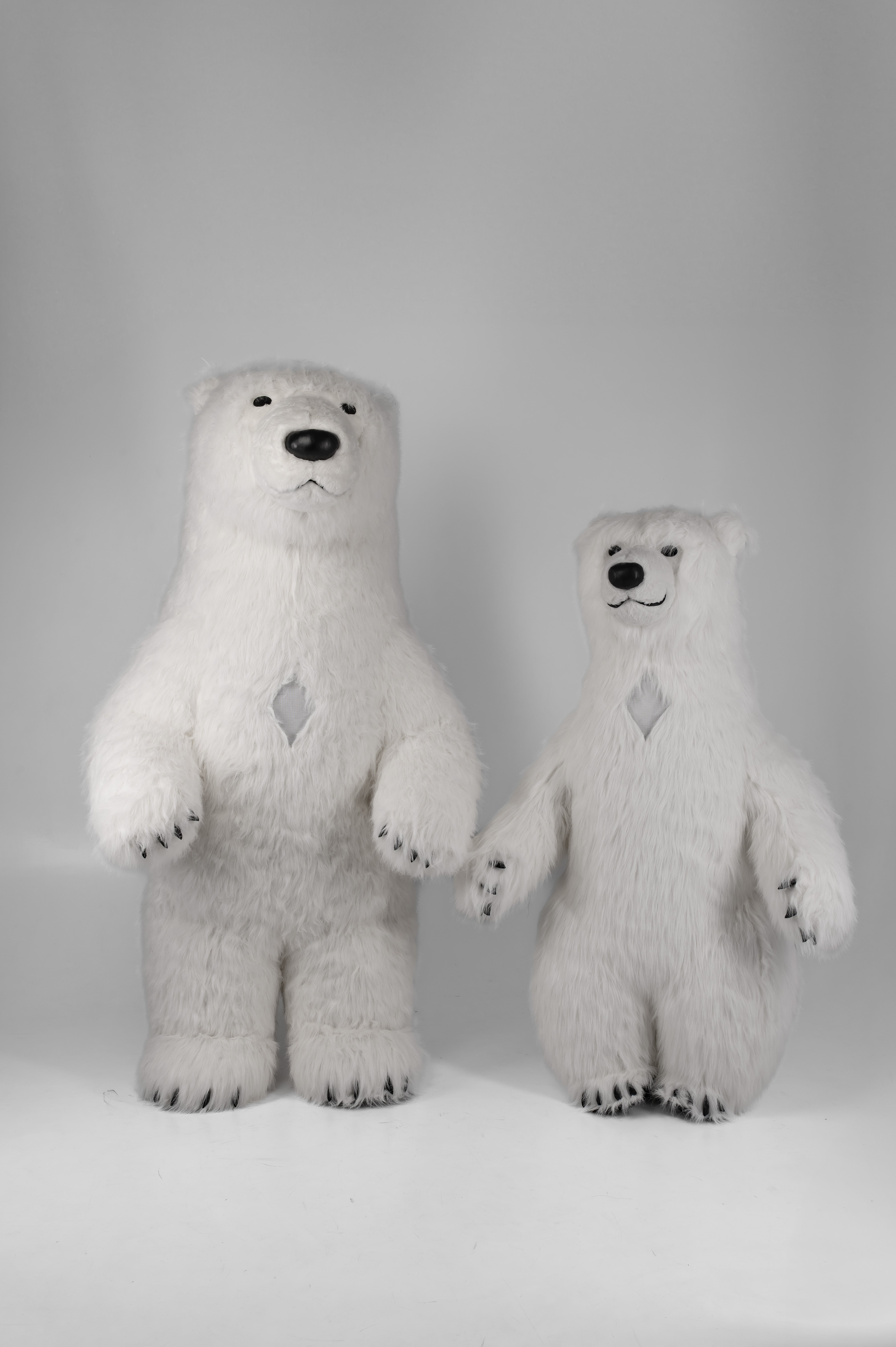 Inflatable White Bear Mascot