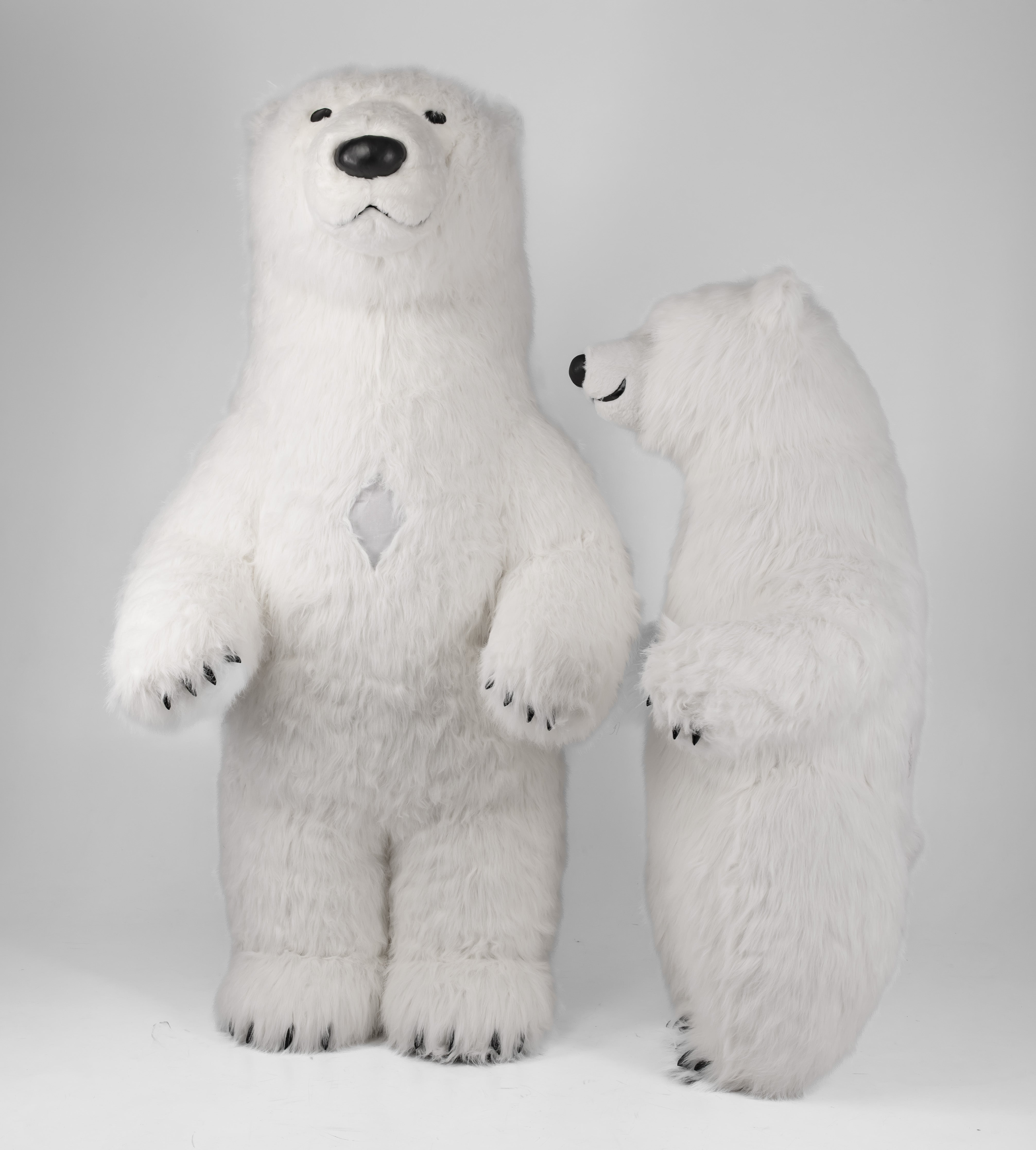 Inflatable White Bear Mascot