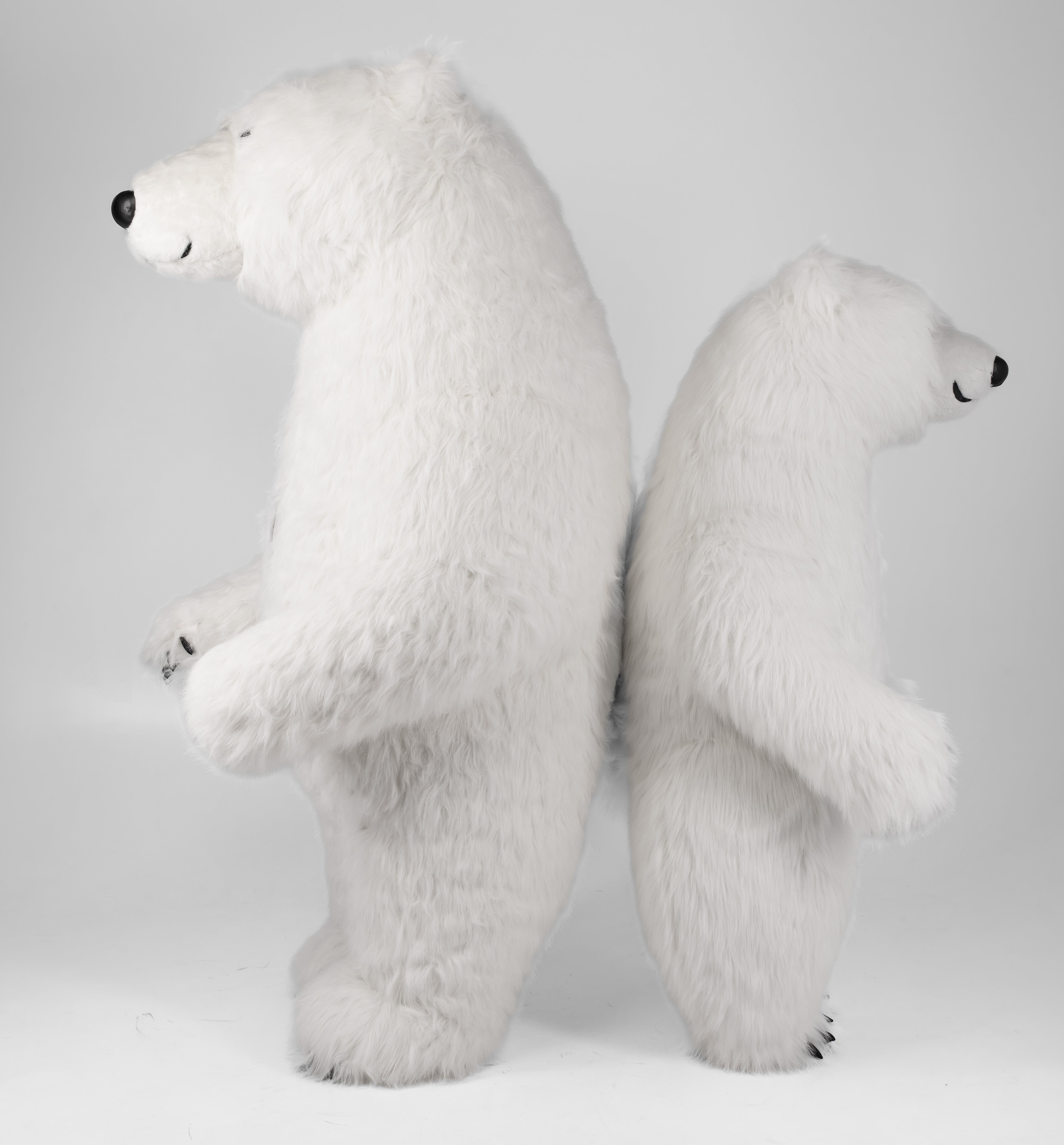 Inflatable White Bear Mascot