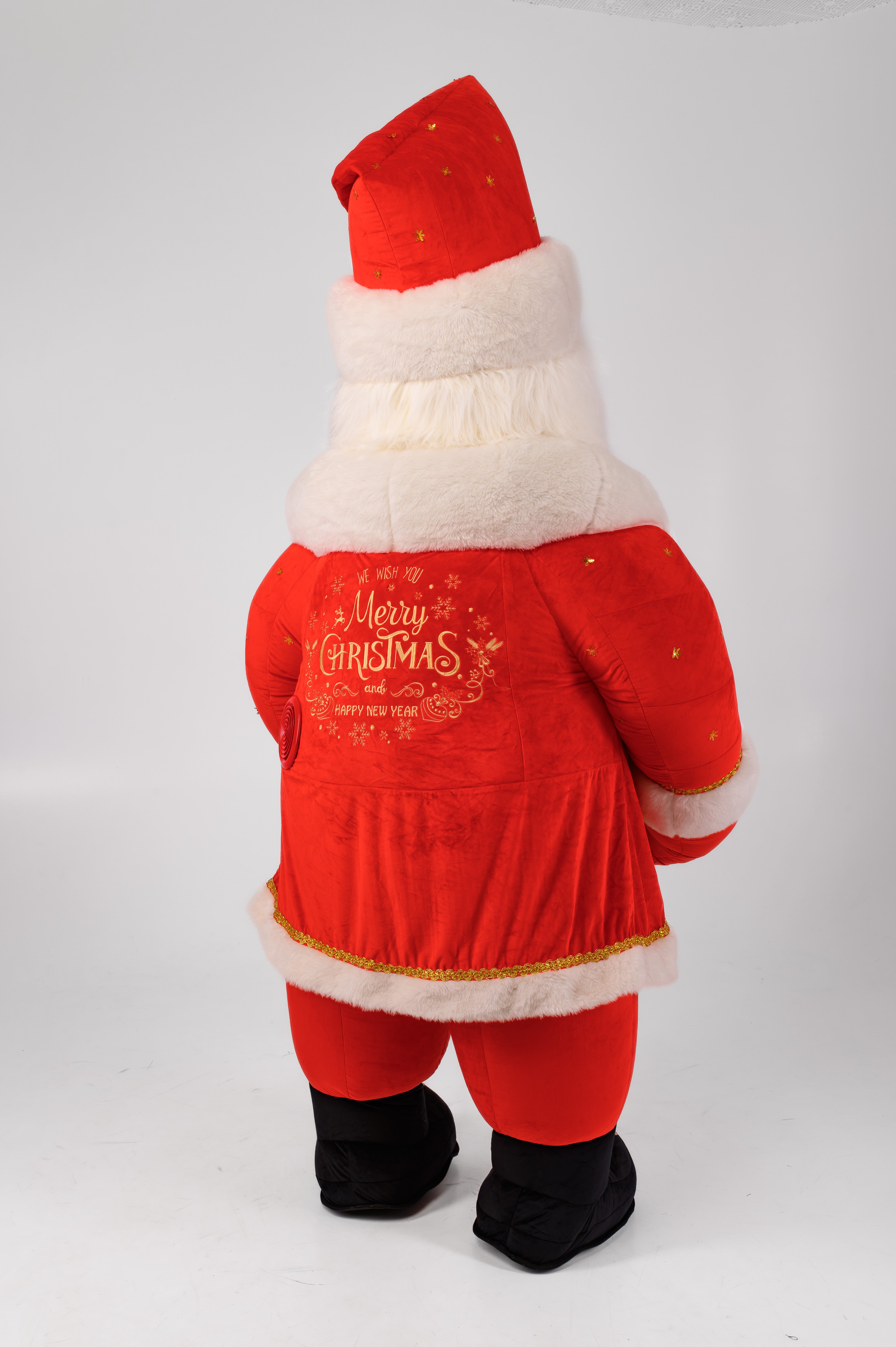 Inflatable Santa Claus Mascot Costume