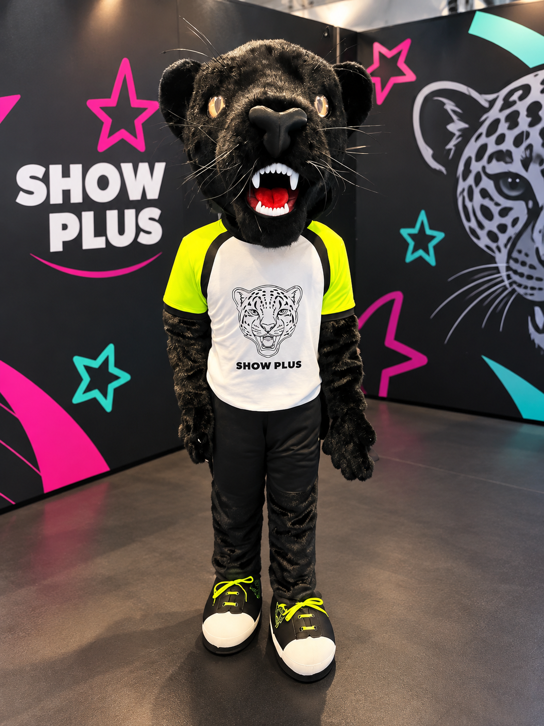 Black Panther Professional Mascot