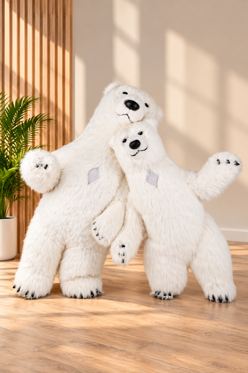 Inflatable Brown Bear Mascot
