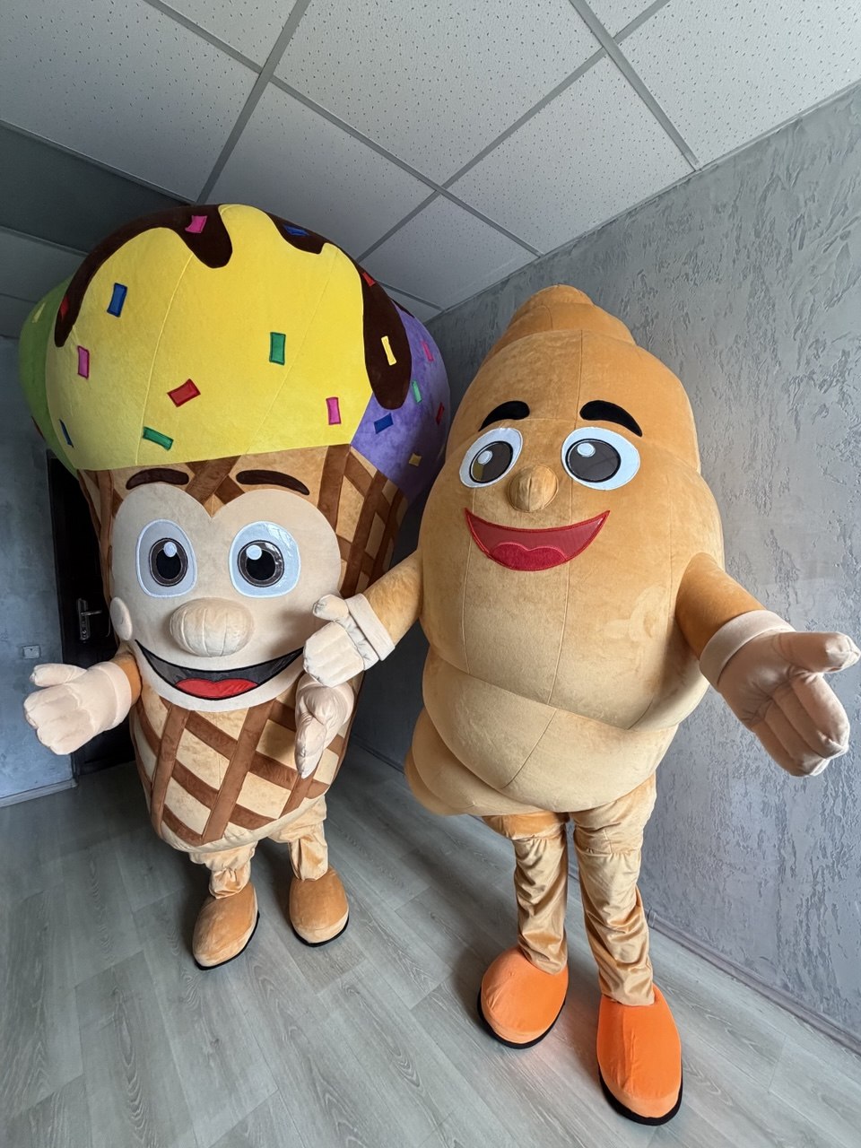 Inflatable Croissaint Mascot