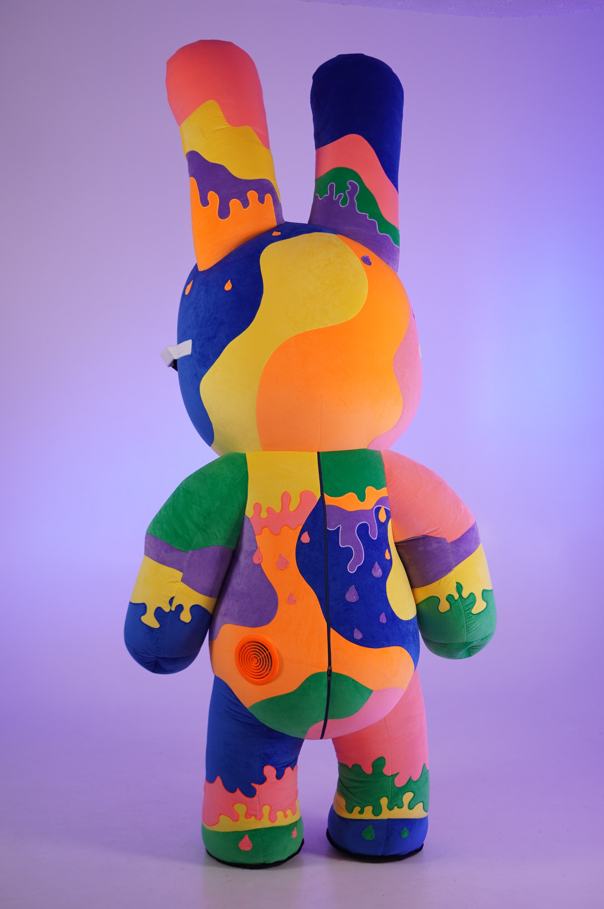 Inflatable Colorful Rabbit Mascot