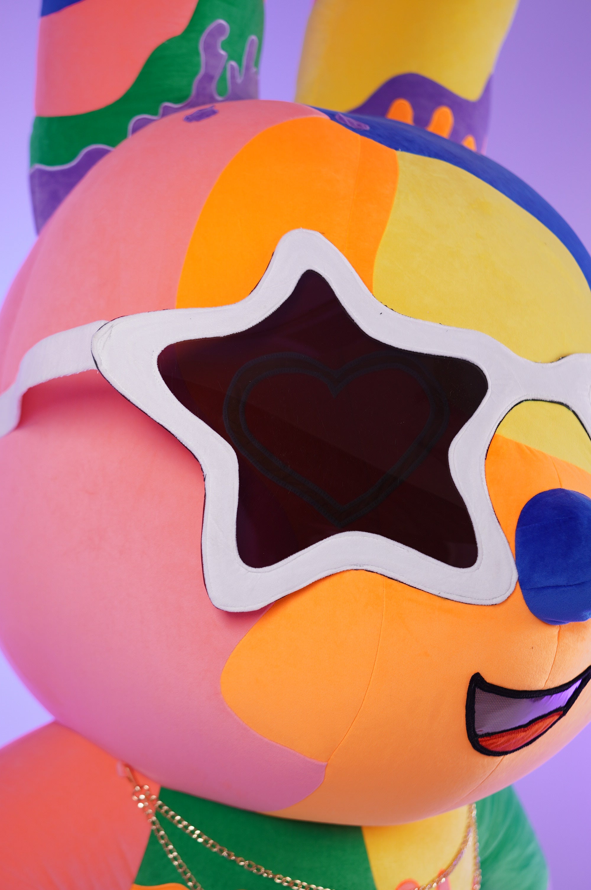 Inflatable Colorful Rabbit Mascot