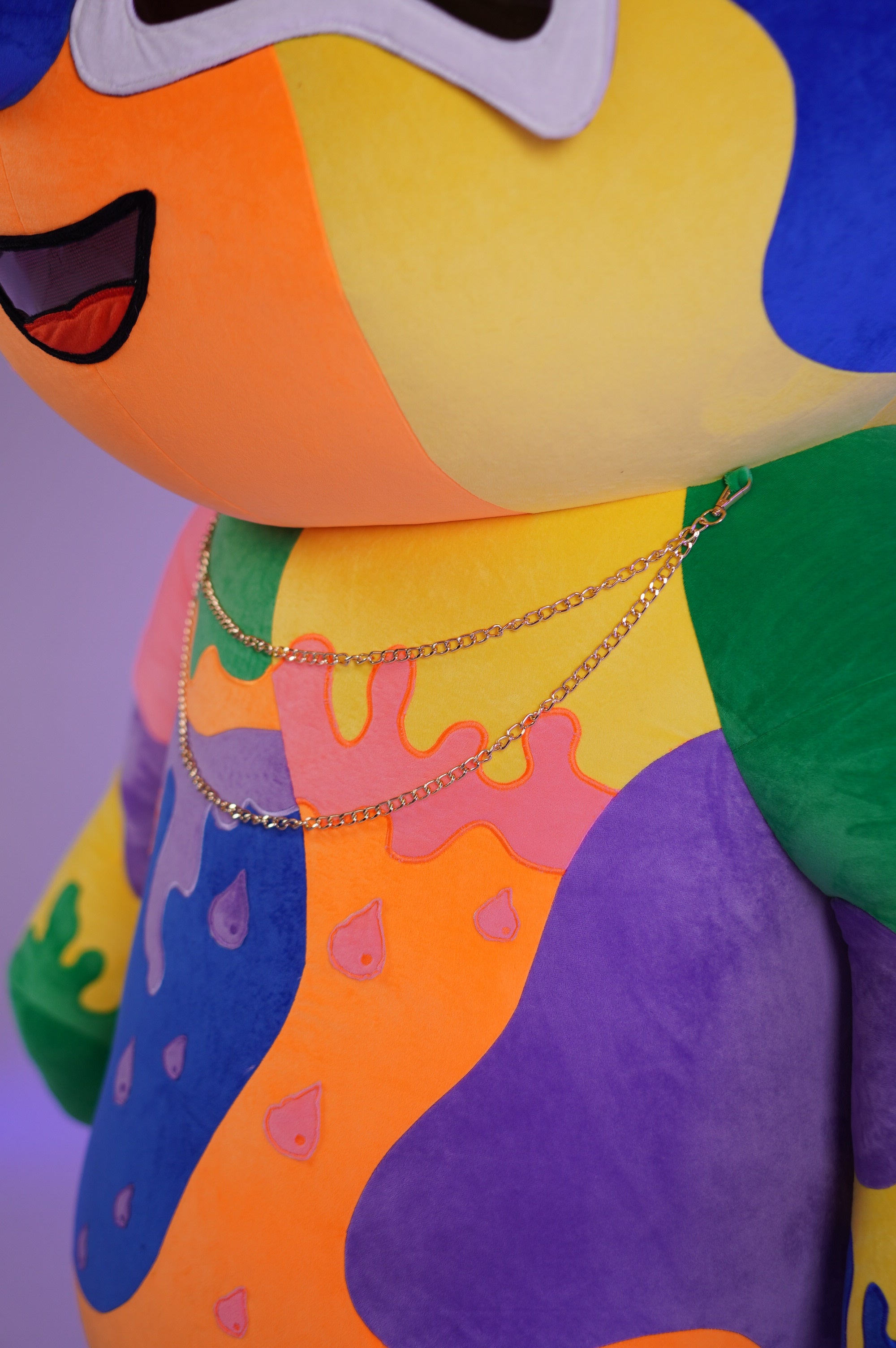 Inflatable Colorful Rabbit Mascot