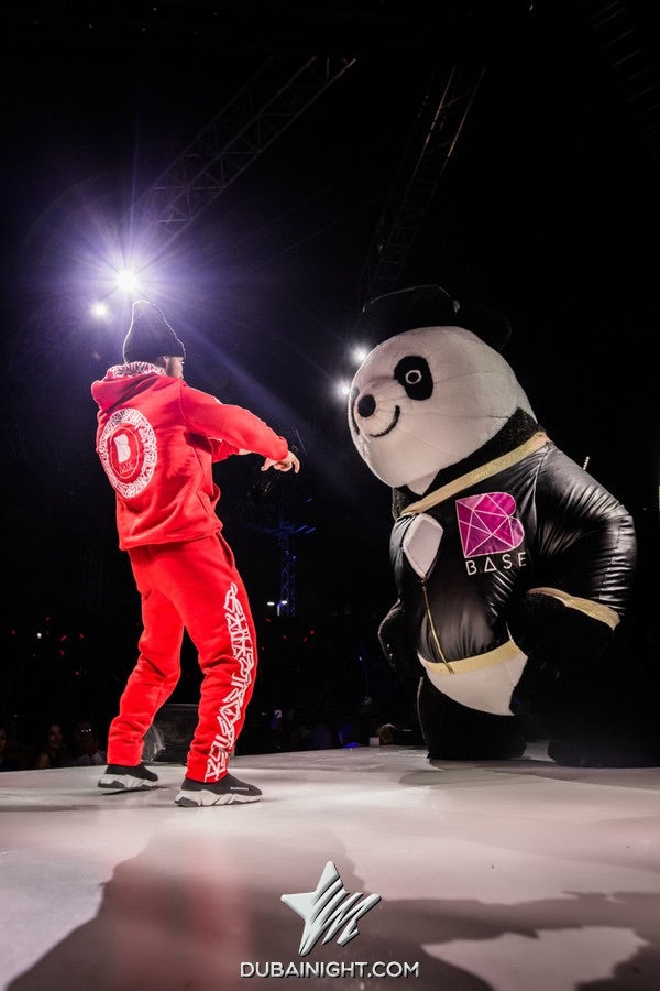 Inflatable Panda Mascot