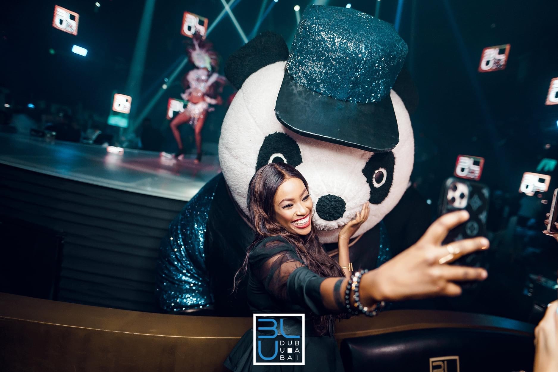 Inflatable Panda Mascot
