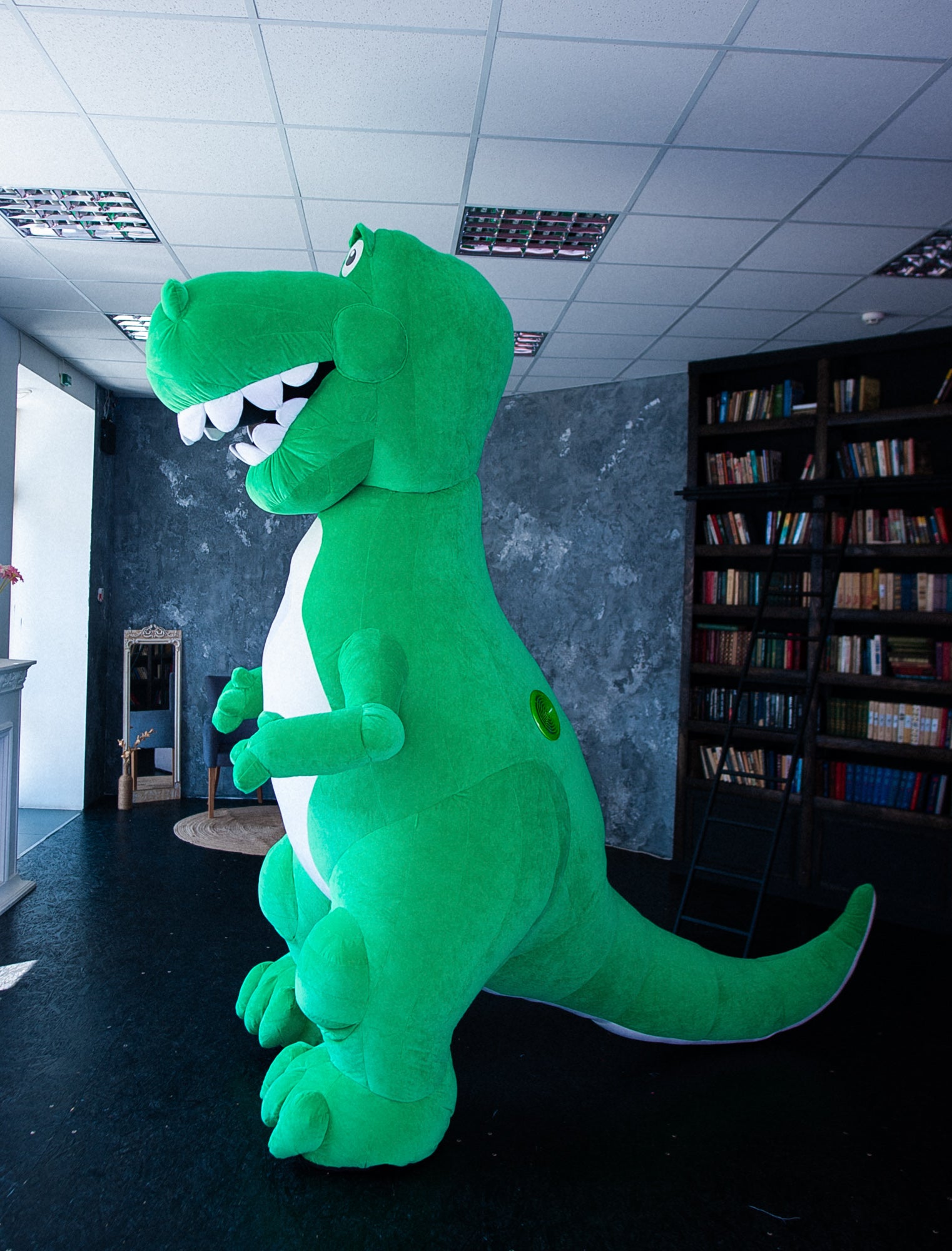 Inflatable Dinosaur T-Rex Mascot