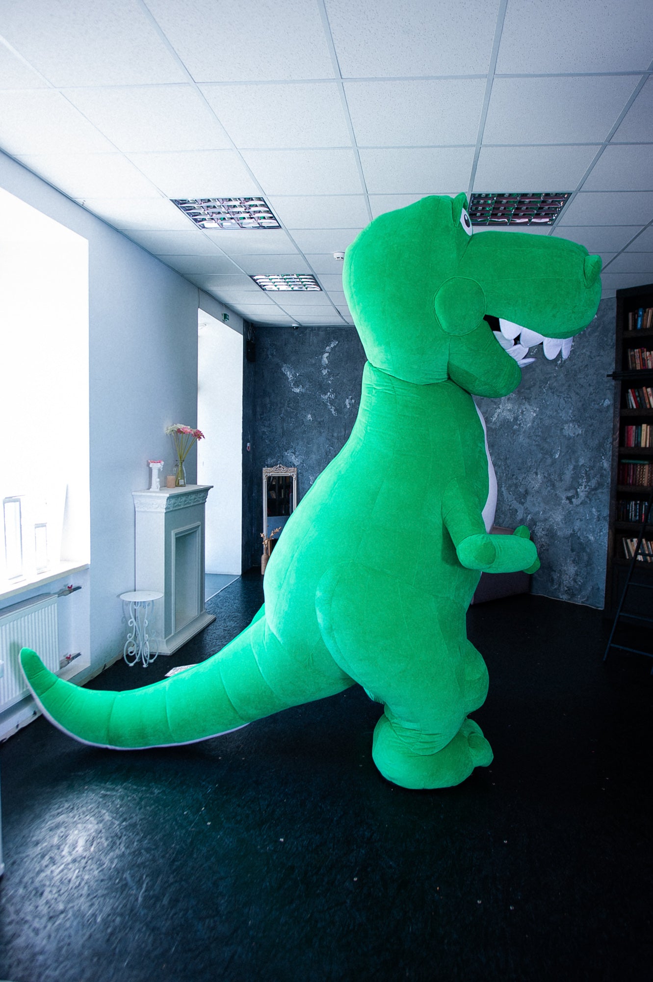 Inflatable Dinosaur T-Rex Mascot