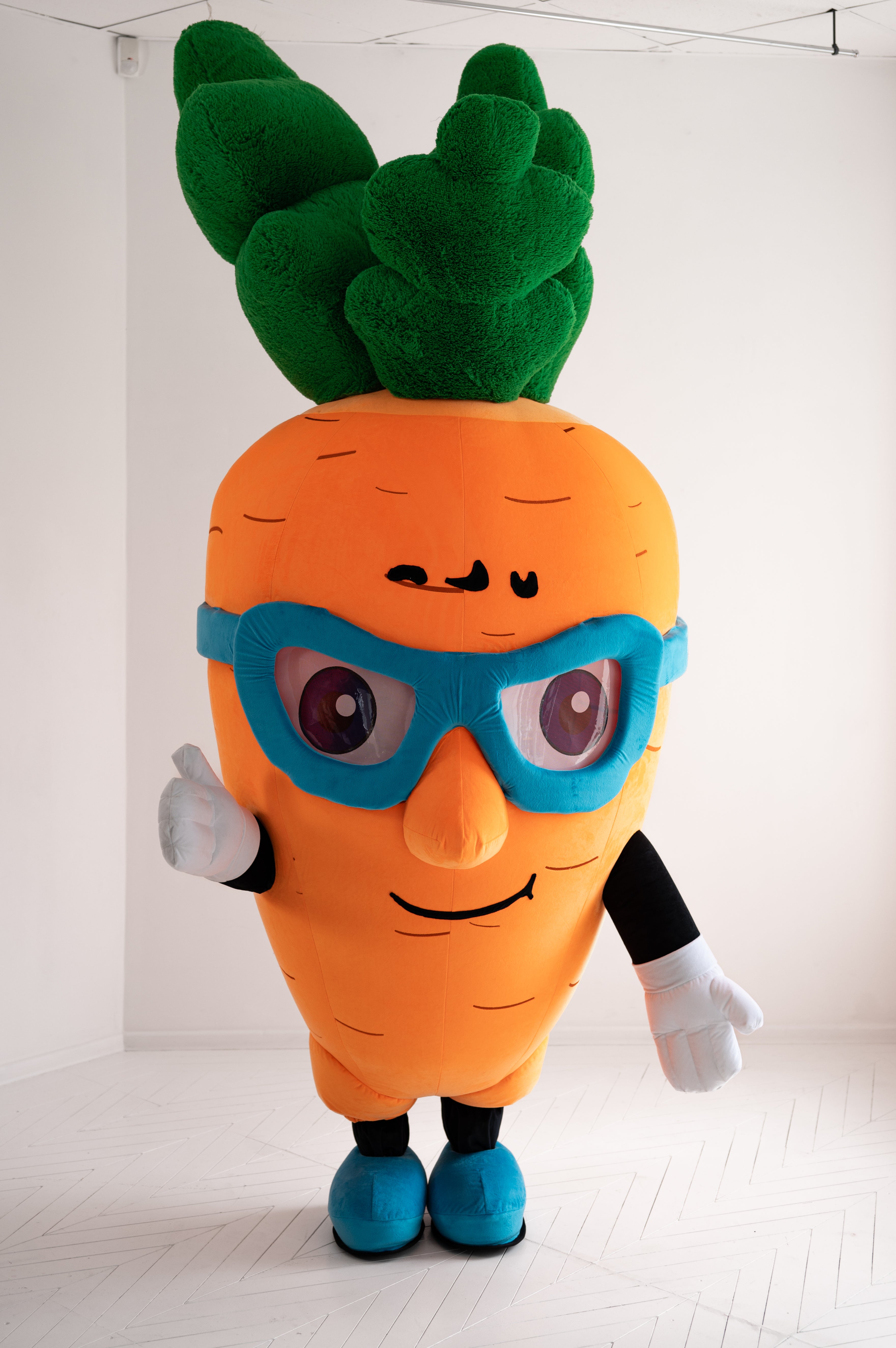 Inflatable Carrot Mascot