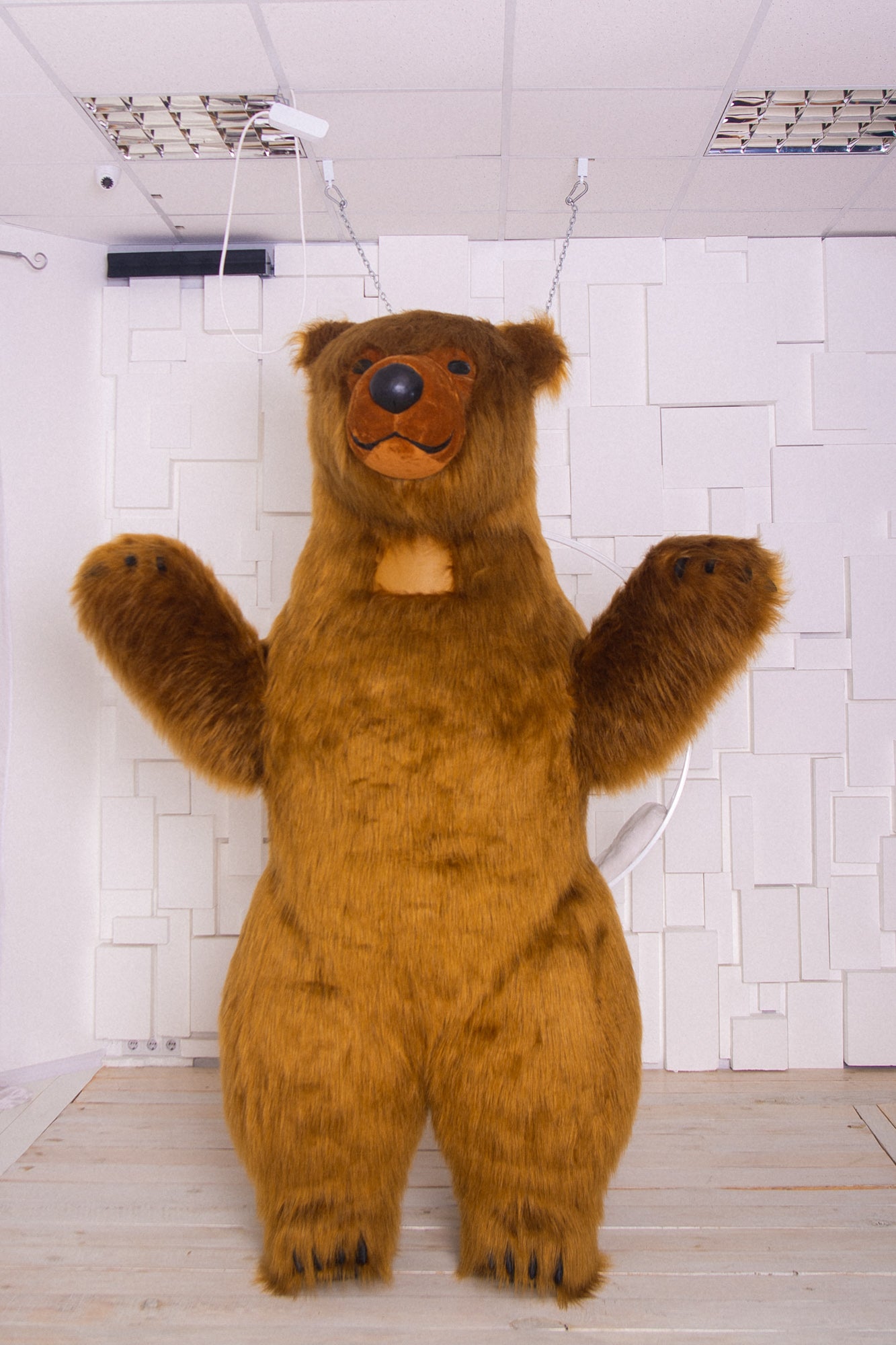 Inflatable Brown Bear Mascot