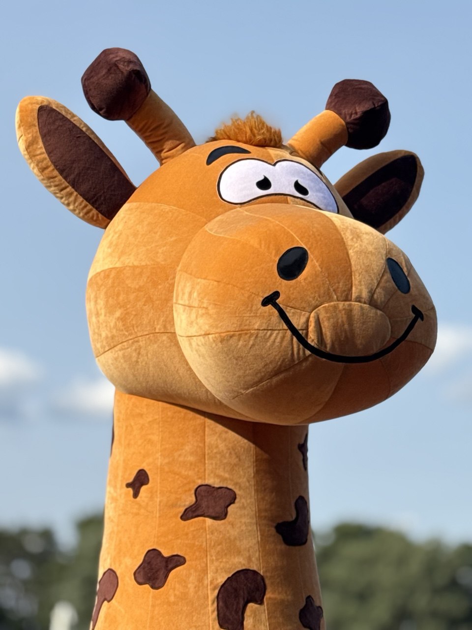 Inflatable Giraffe Mascot