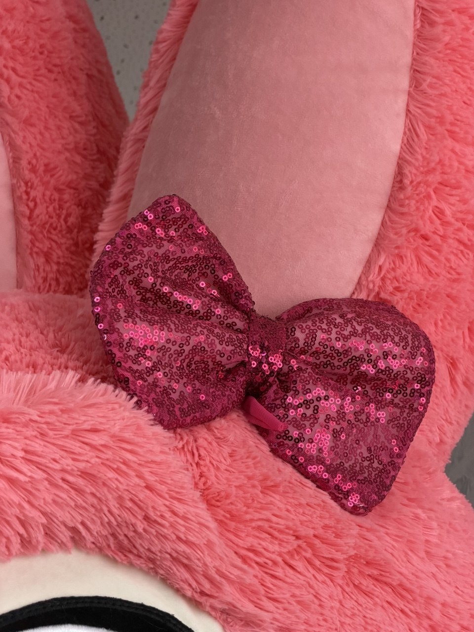 Inflatable Pink Rabbit Mascot Costume
