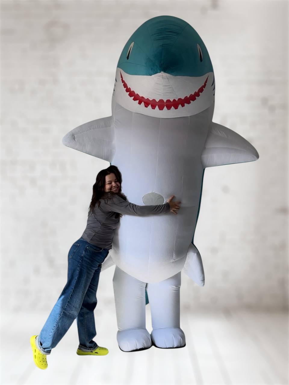 Inflatable Shark Mascot
