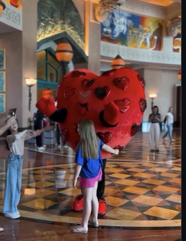 Inflatable Heart Mascot