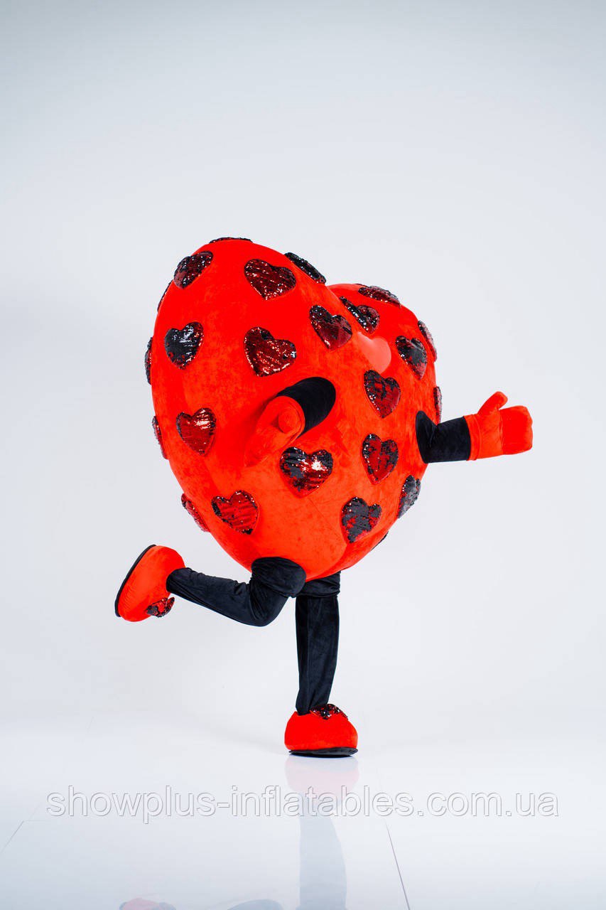 Inflatable Heart Mascot