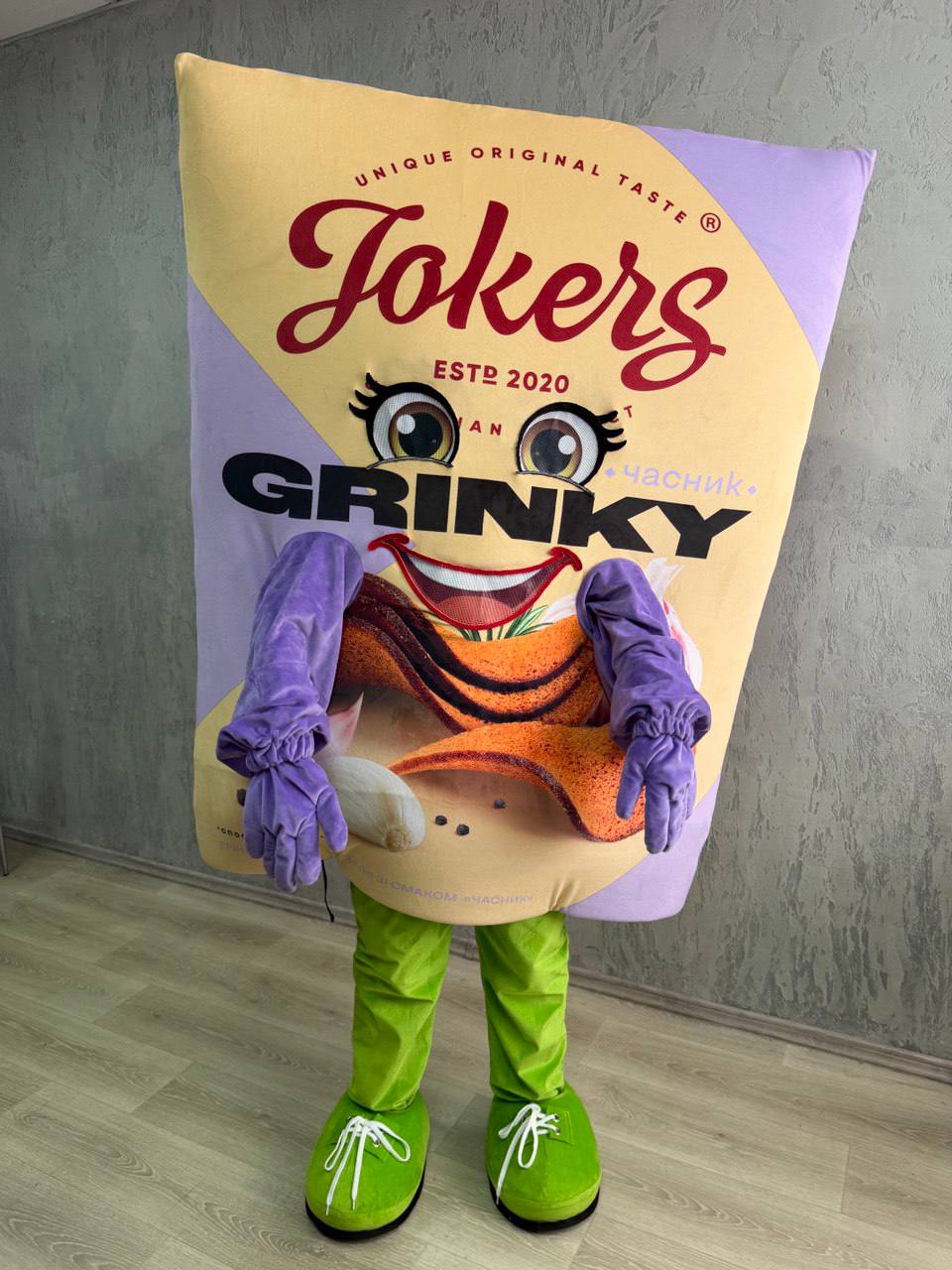 Pack of Crackers Mascot