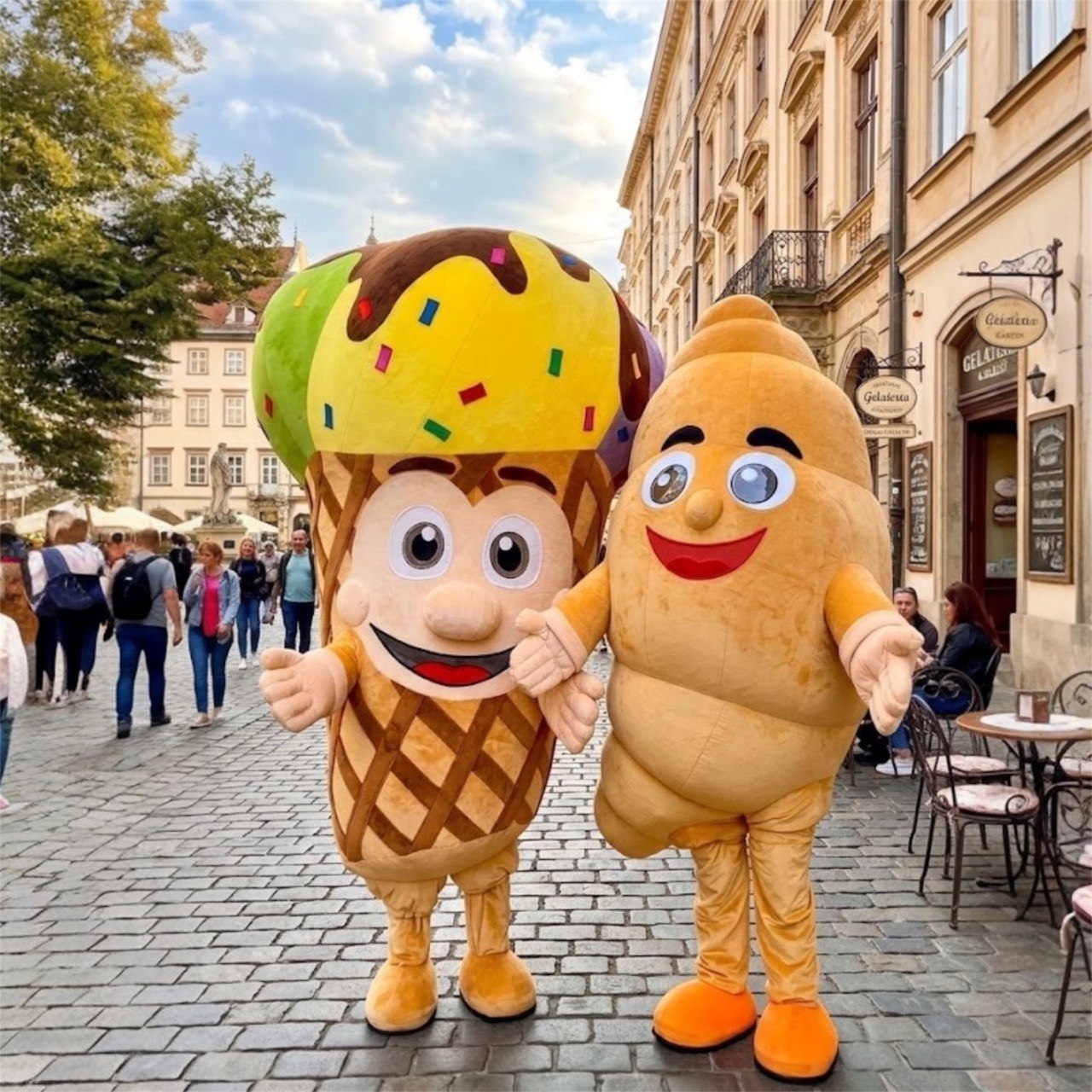 Inflatable Ice Cream Mascot