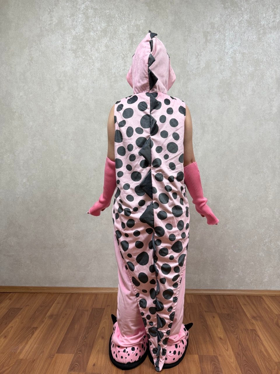 Dinosaur Girl Masquerade Costume With Logo