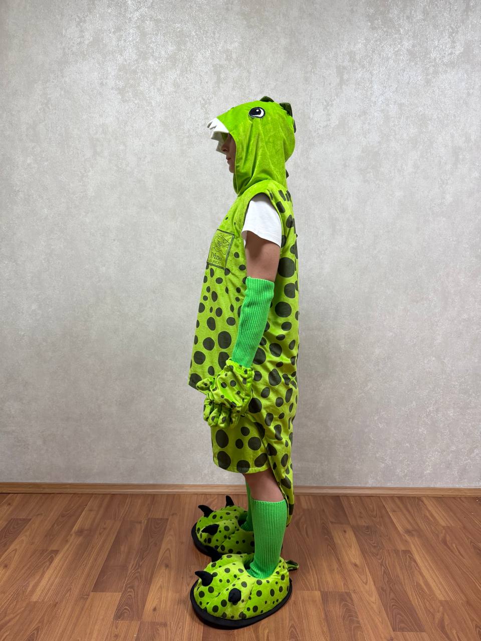 Dinosaur Boy Masquerade Costume With Logo