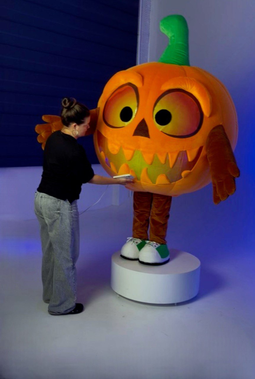 Inflatable Halloween Pumpkin Mascot