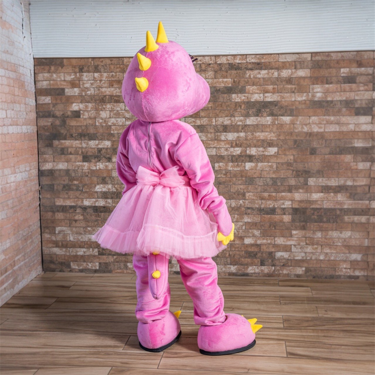 Dinosaur Girl Mascot