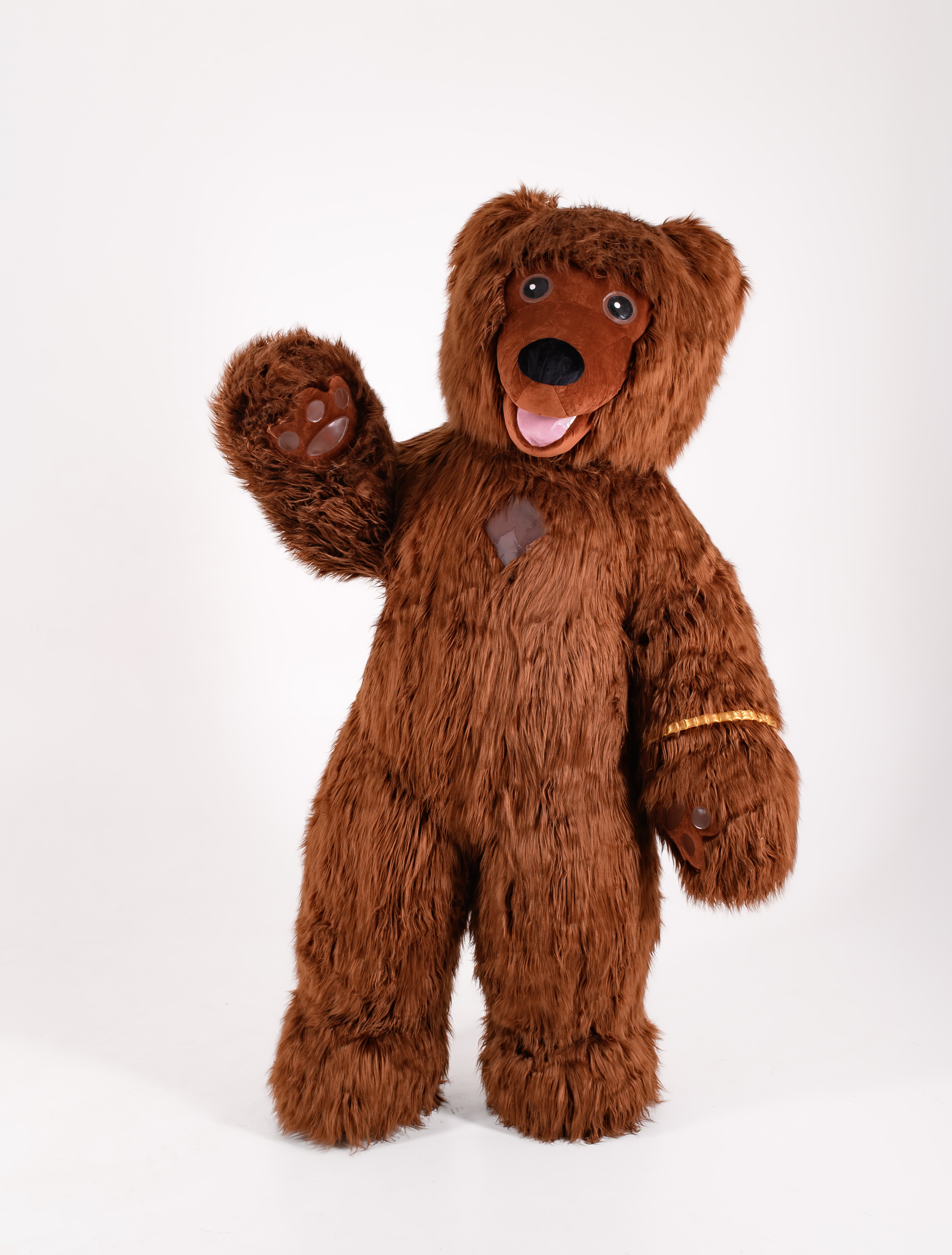 Inflatable Dancing Bear Mascot with clothes