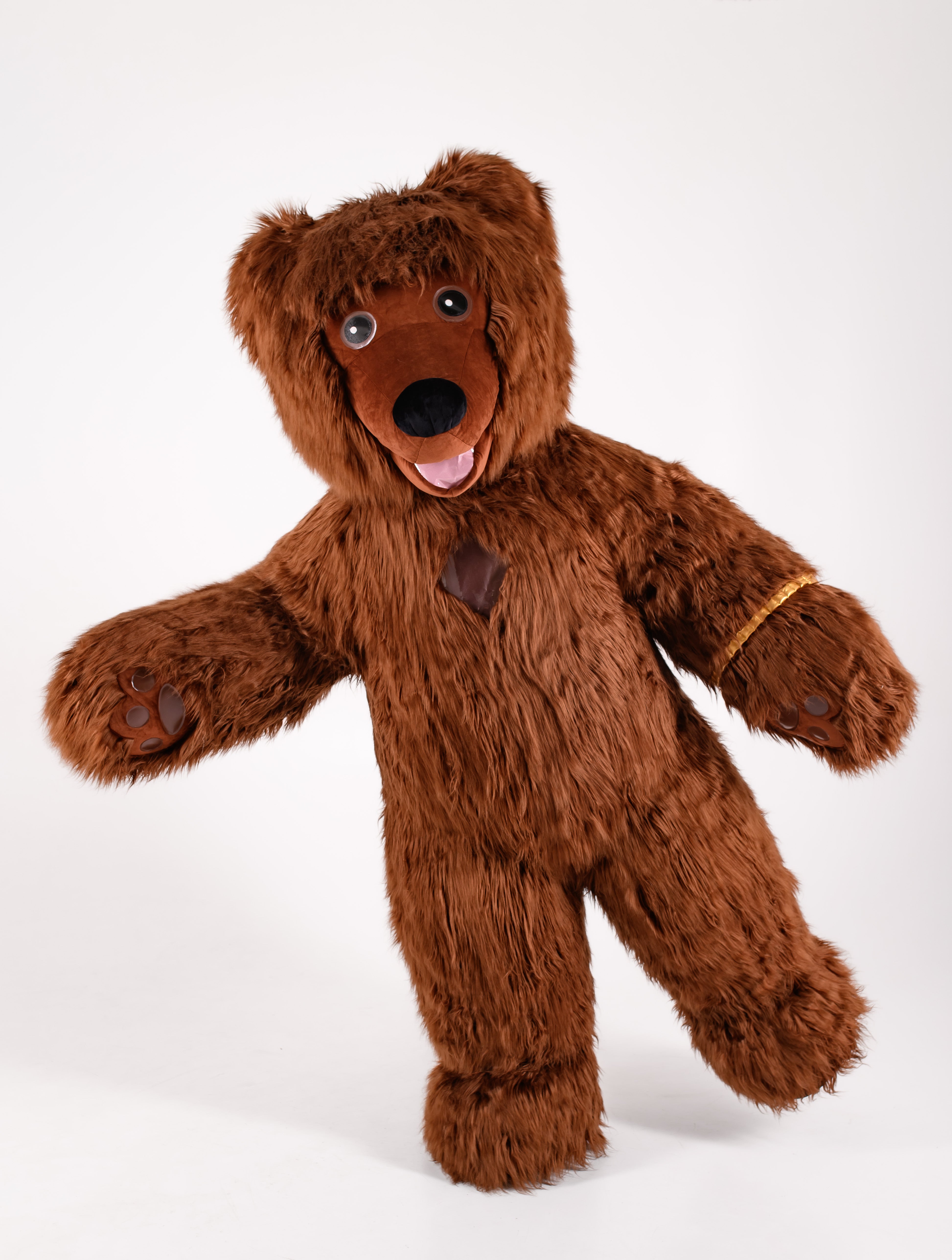 Inflatable Dancing Bear Mascot with clothes
