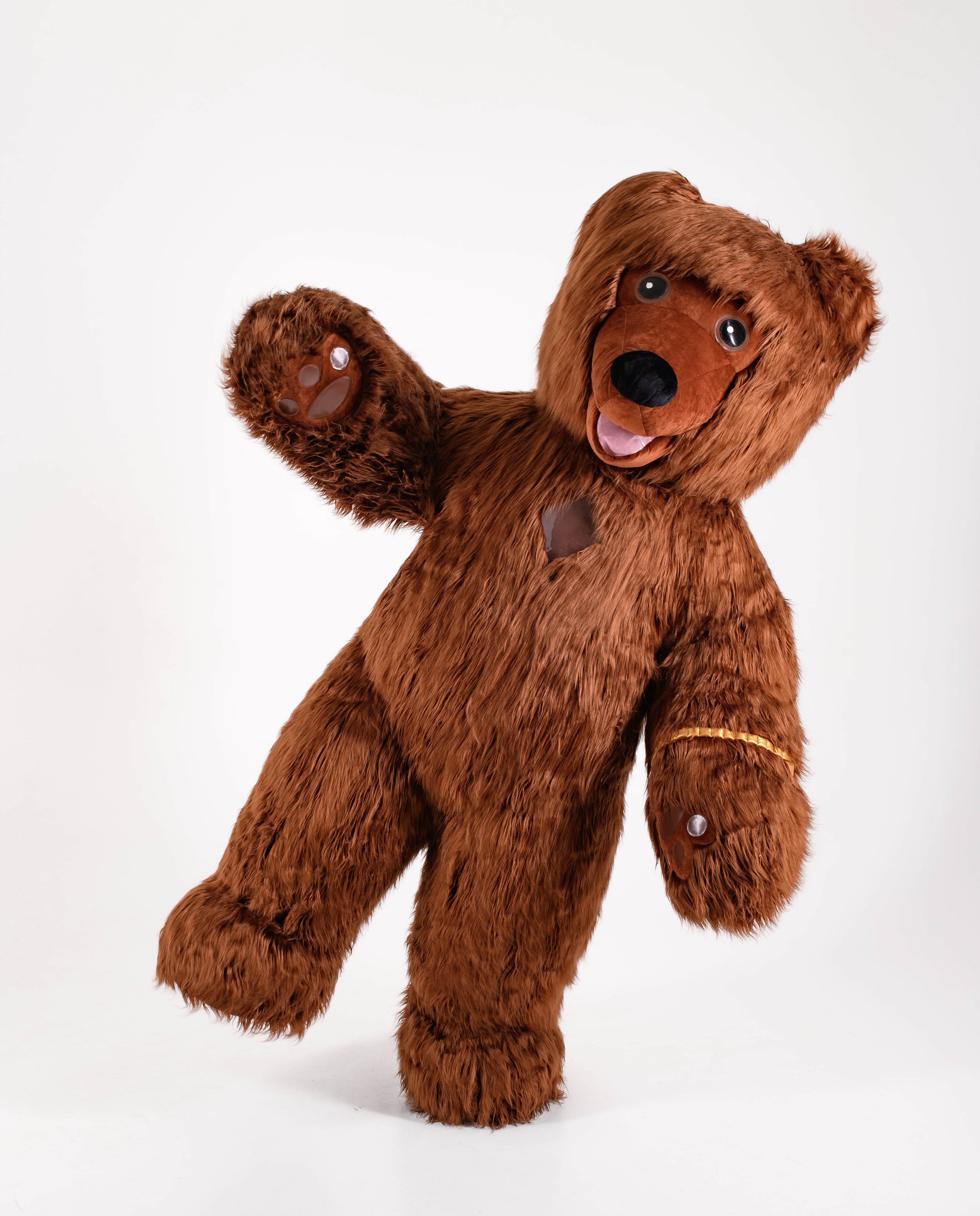 Inflatable Dancing Bear Mascot with clothes