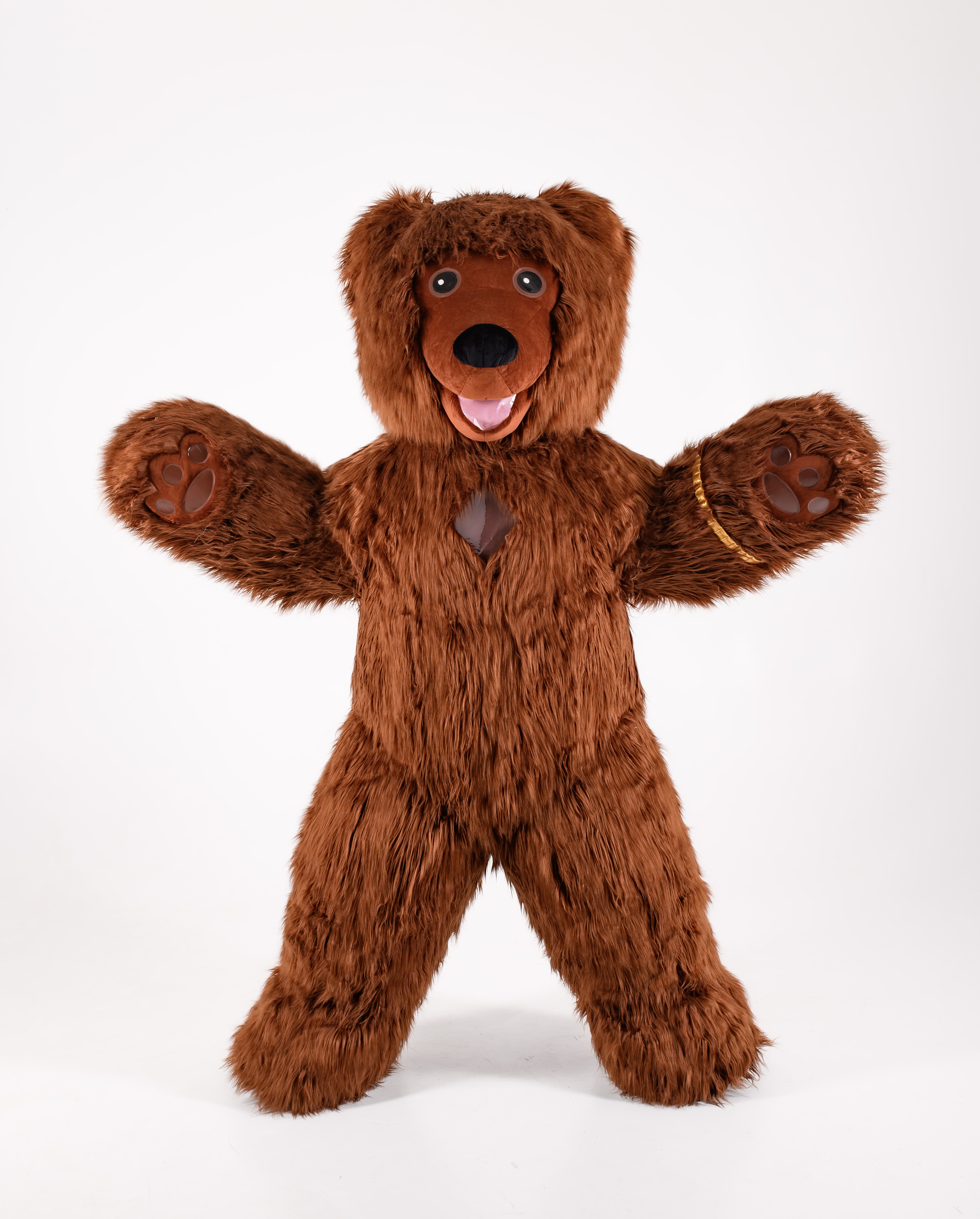 Inflatable Dancing Bear Mascot with clothes
