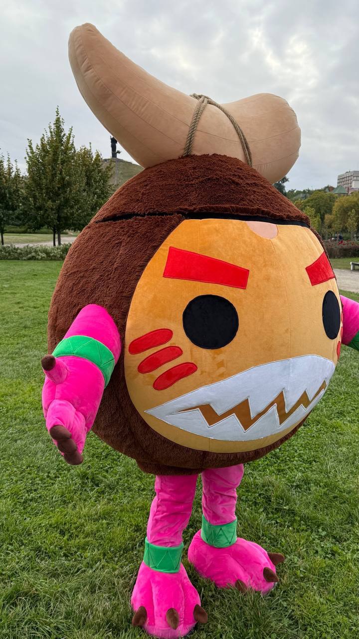 Inflatable Coconut Mascot