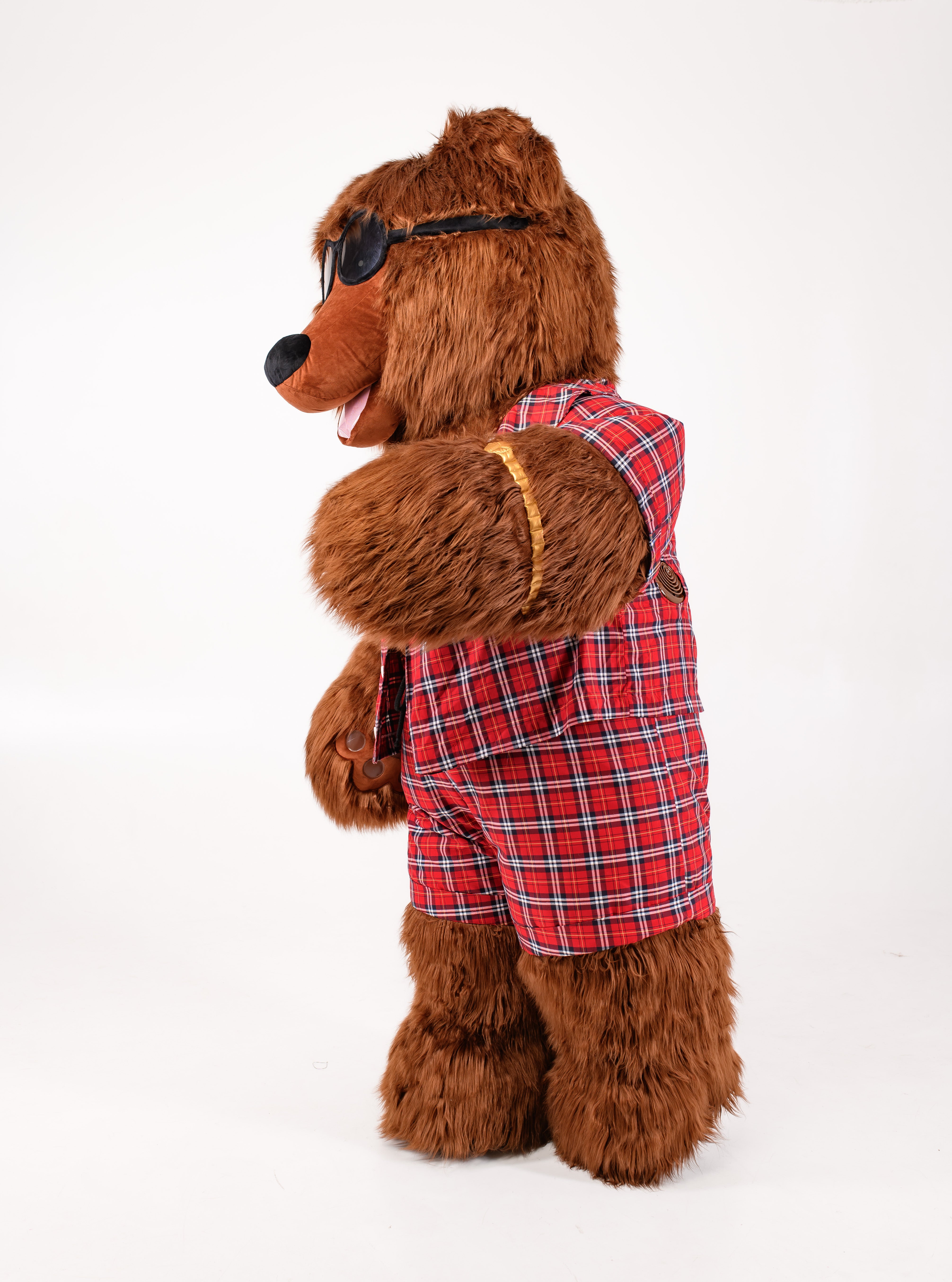 Inflatable Dancing Bear Mascot with clothes