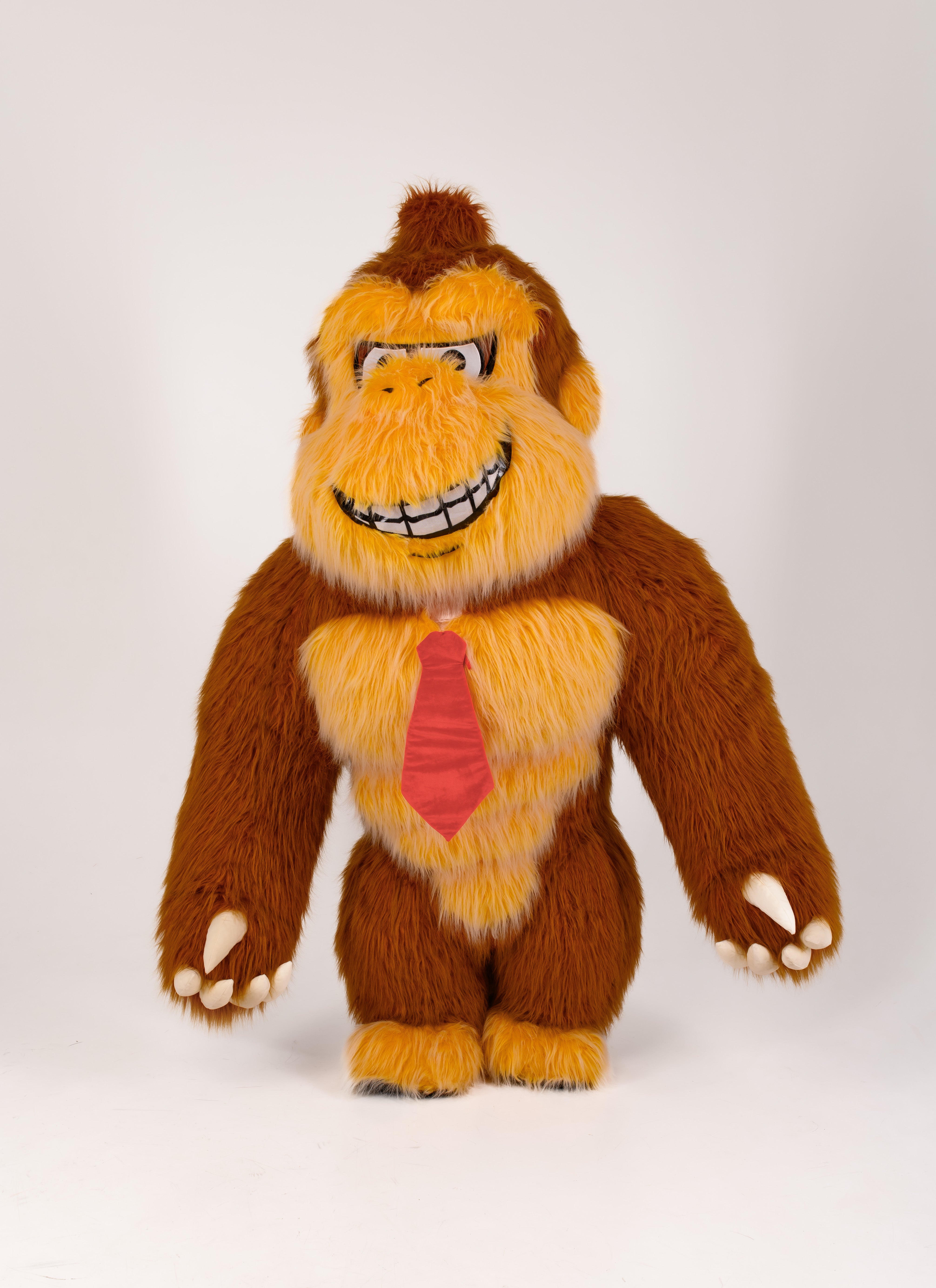 Inflatable Gorilla Mascot in T-shirt