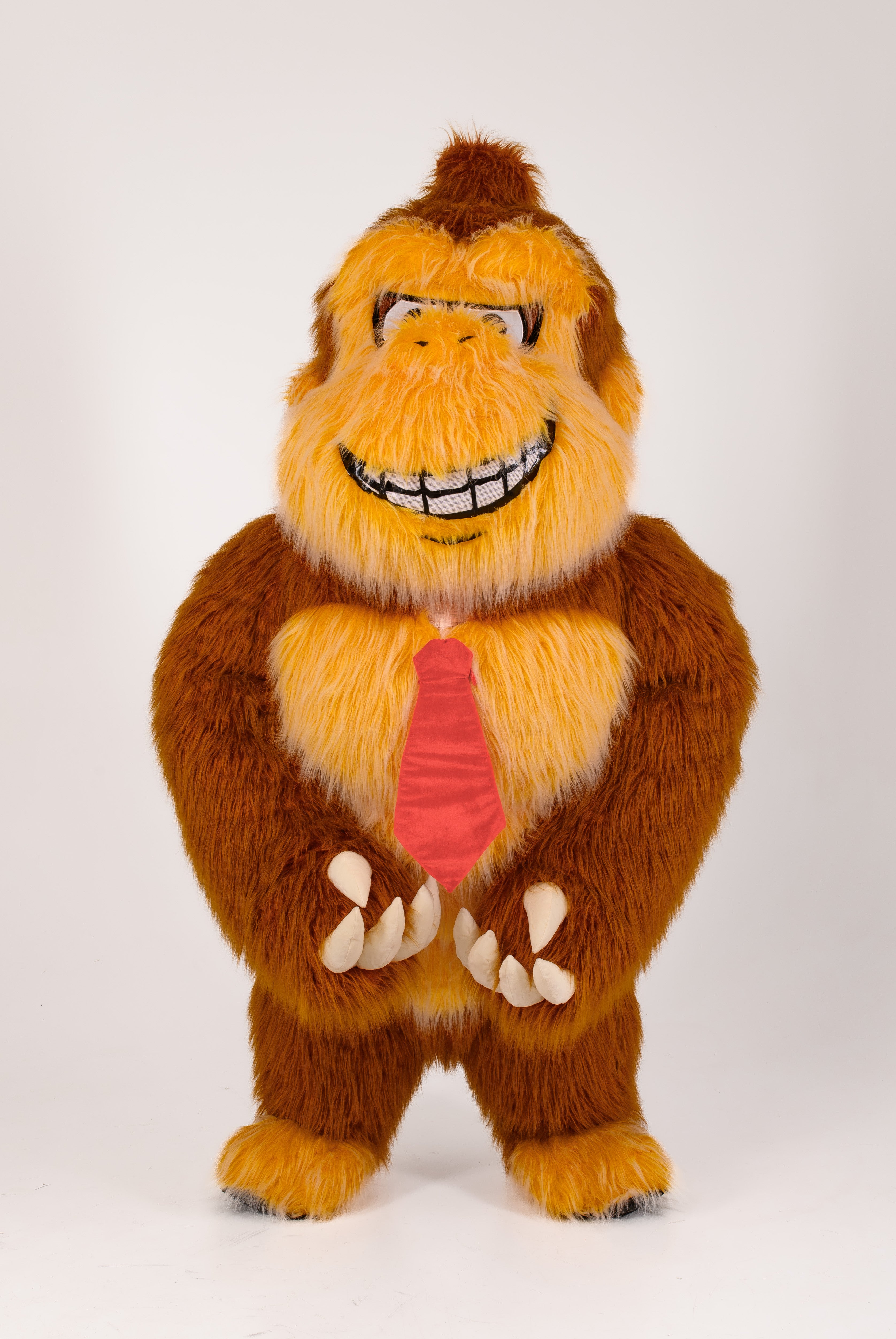 Inflatable Gorilla Mascot in T-shirt