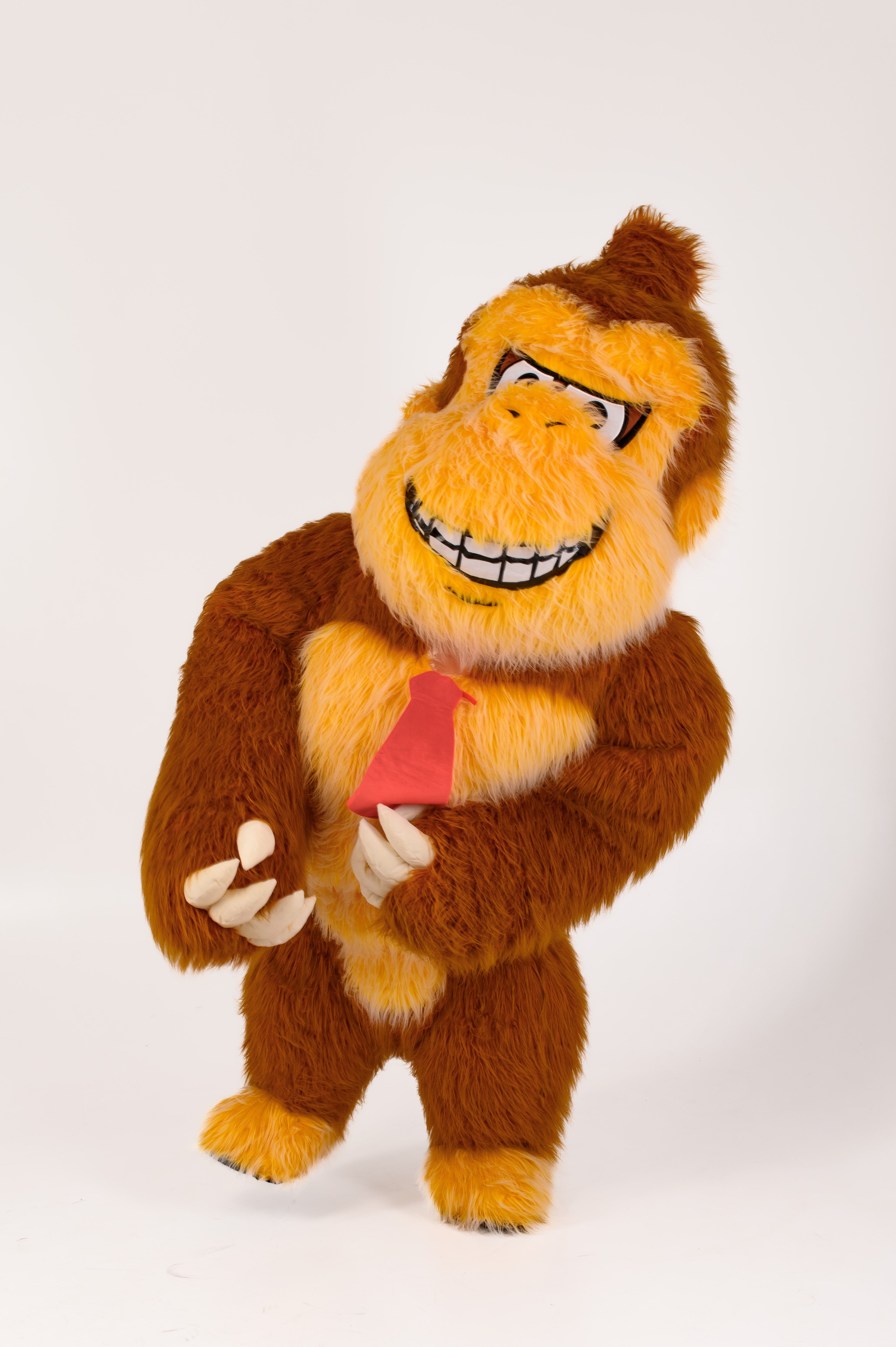 Inflatable Gorilla Mascot in T-shirt