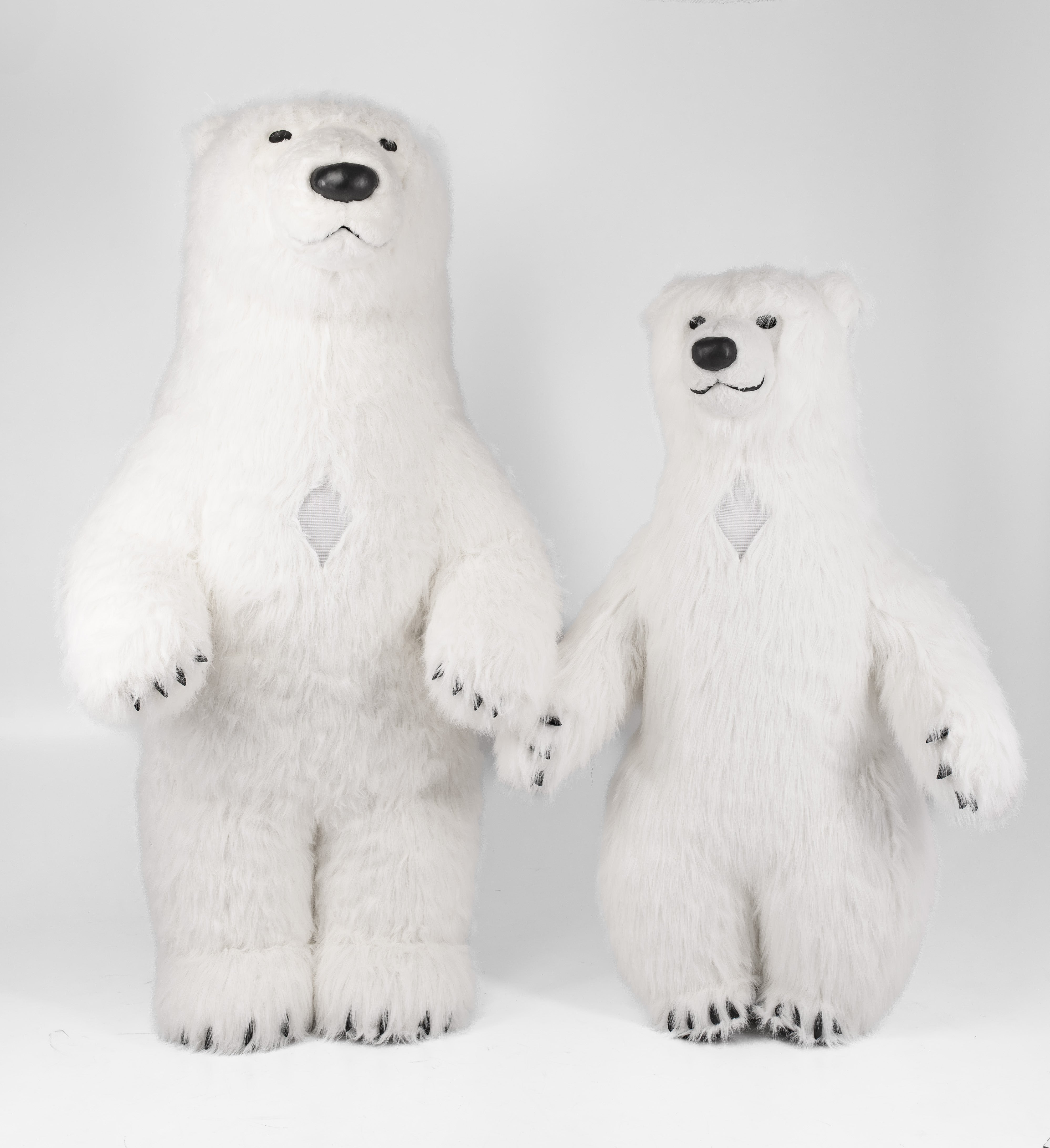 Inflatable White  Bear Mascot