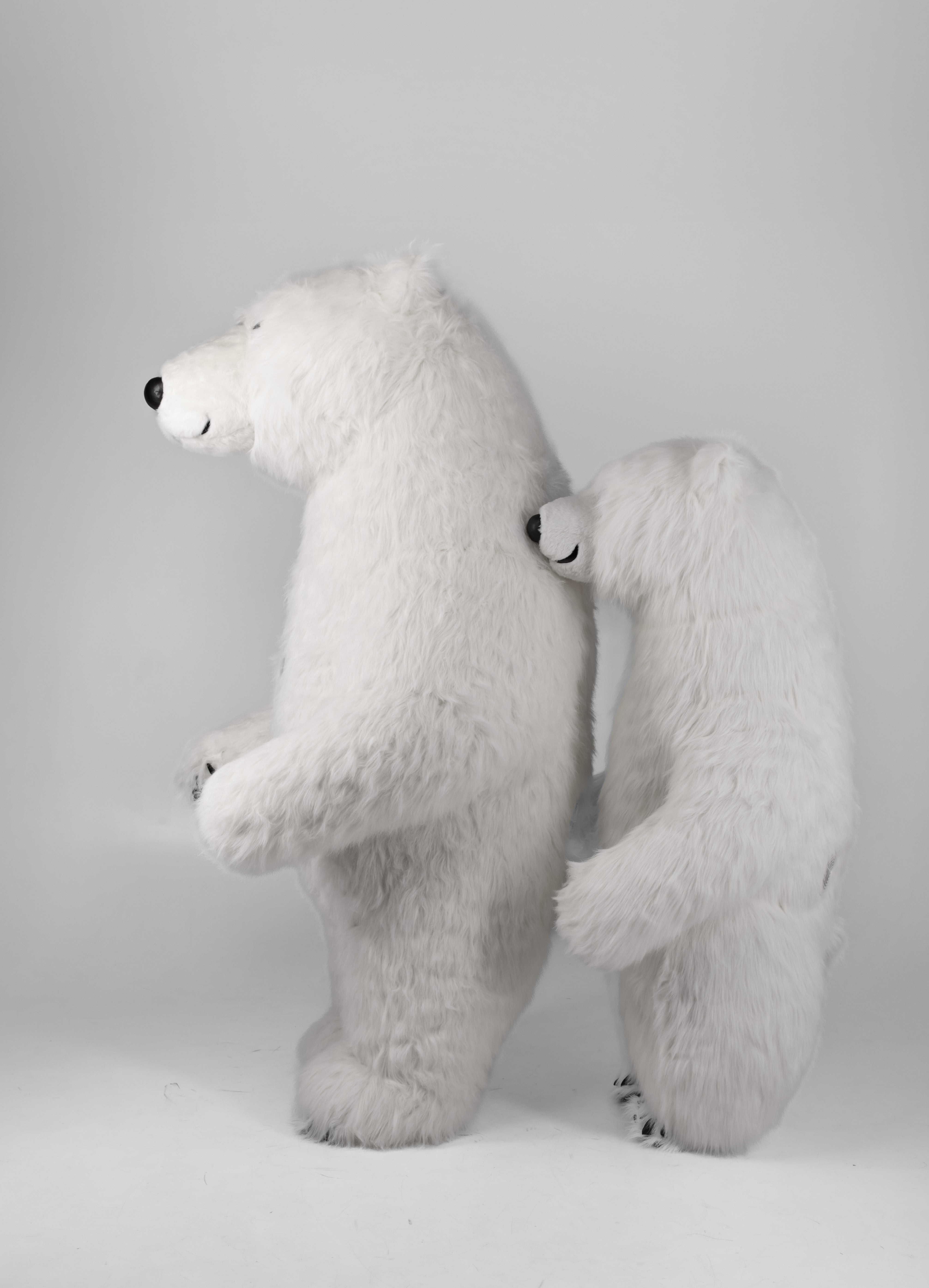 Inflatable White  Bear Mascot