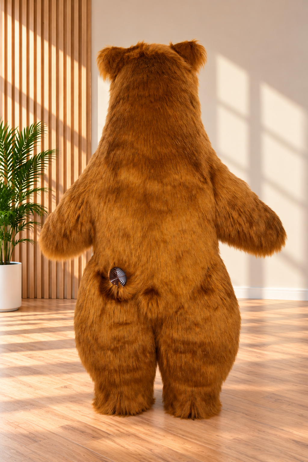 Inflatable Brown Bear Mascot