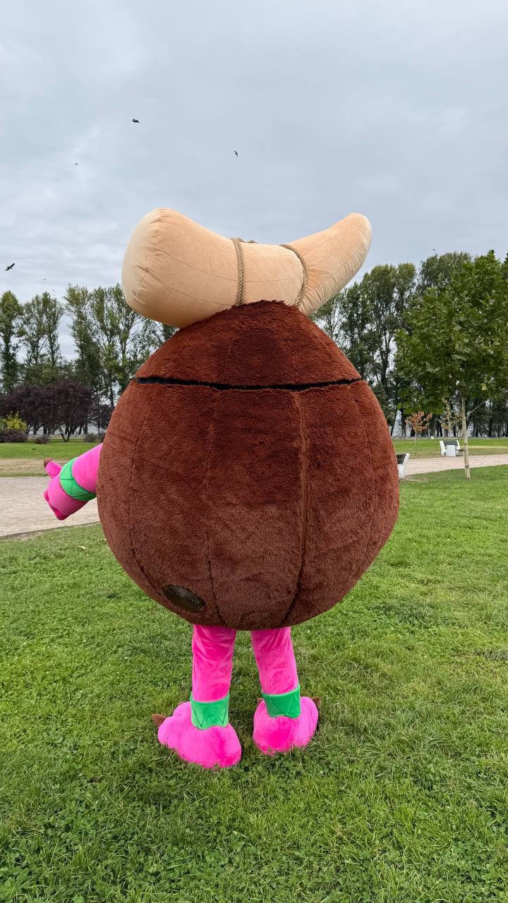 Inflatable Coconut Mascot