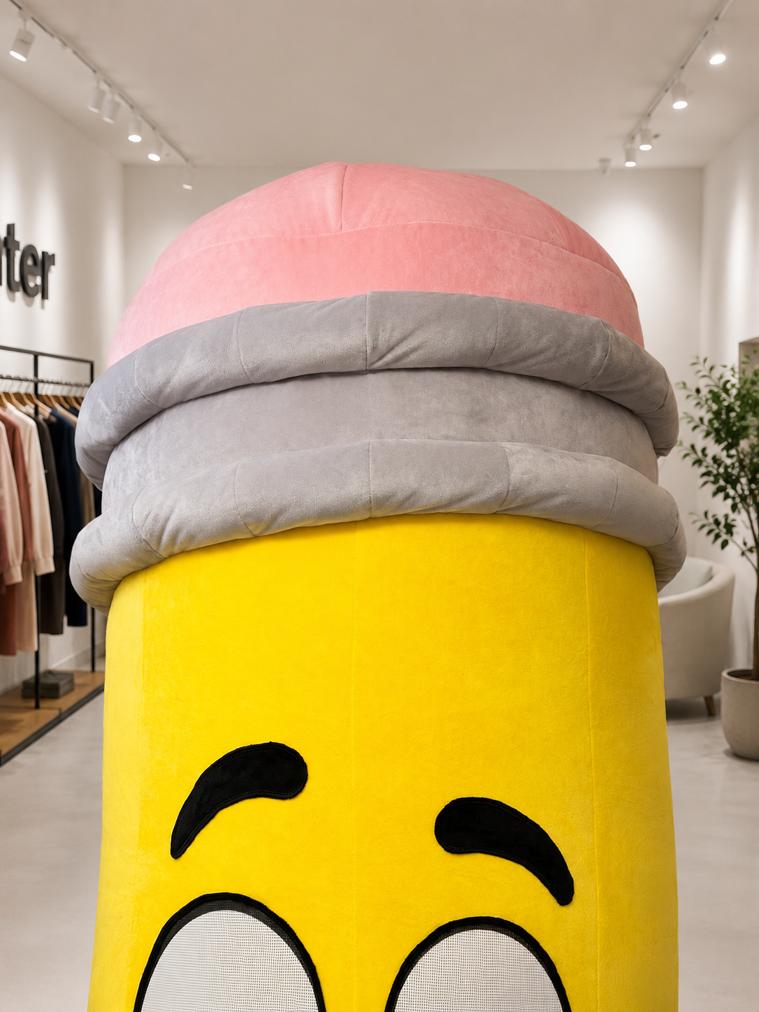 Inflatable Pencil Mascot Costume